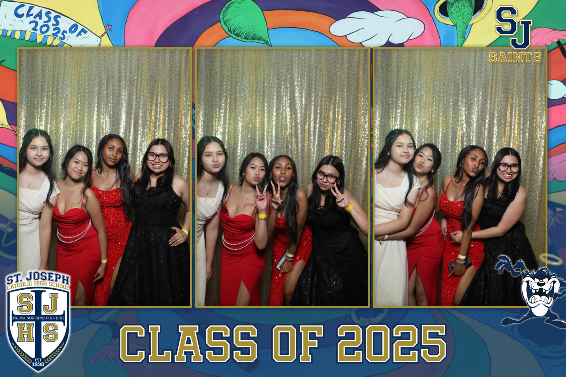 St Joseph 2025 Graduation - Mirror Booth | View more photos from the event at gallery.flashworksphotobooth.com/u/FlashworksPhotoboothInc/St-Joseph-2025-Graduation-Mirror-Booth