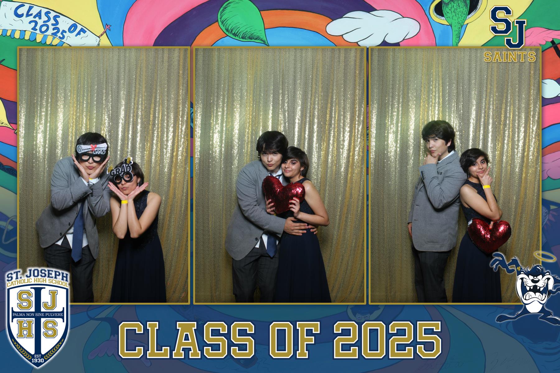 St Joseph 2025 Graduation - Mirror Booth | View more photos from the event at gallery.flashworksphotobooth.com/u/FlashworksPhotoboothInc/St-Joseph-2025-Graduation-Mirror-Booth