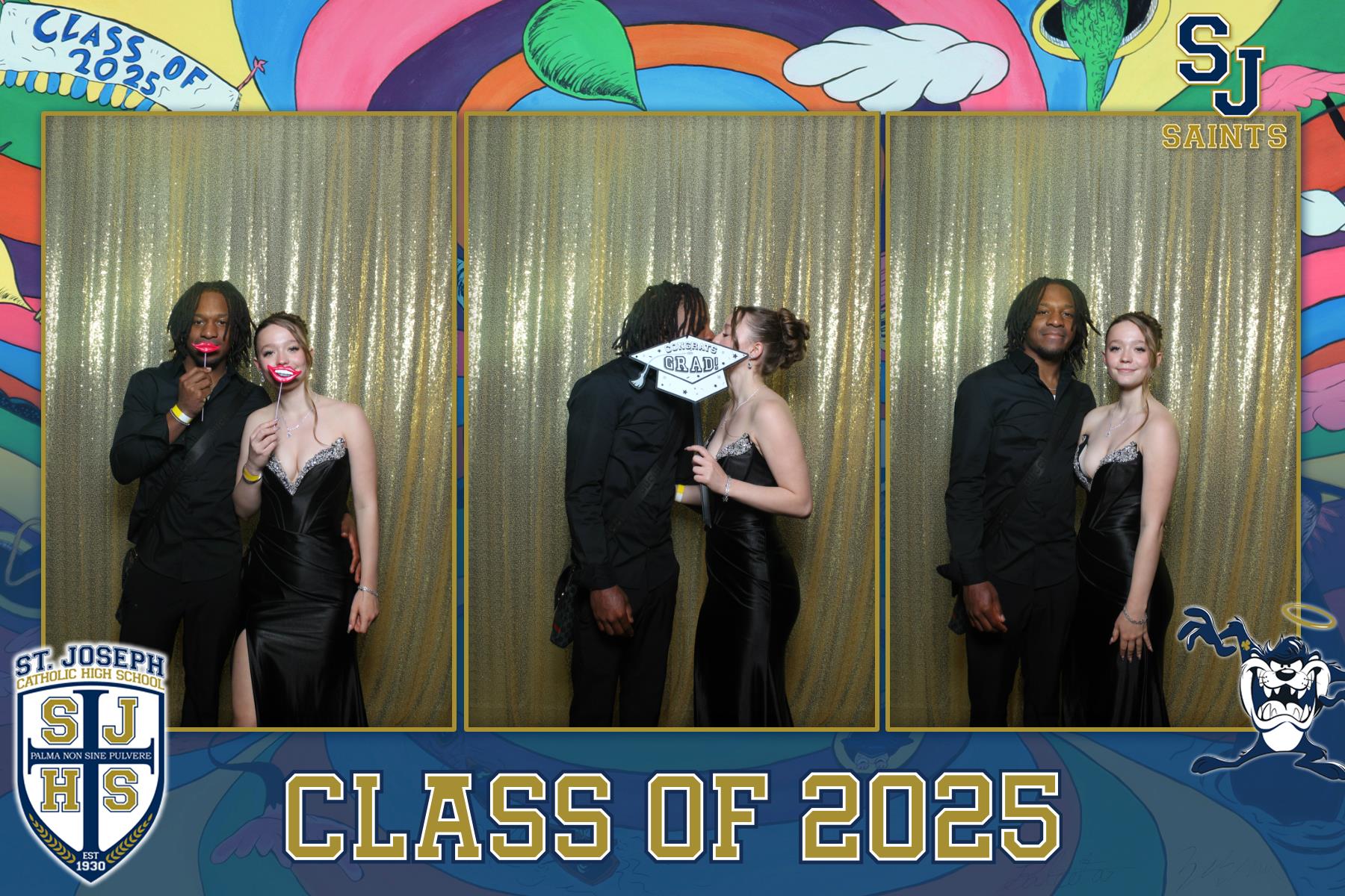 St Joseph 2025 Graduation - Mirror Booth | View more photos from the event at gallery.flashworksphotobooth.com/u/FlashworksPhotoboothInc/St-Joseph-2025-Graduation-Mirror-Booth