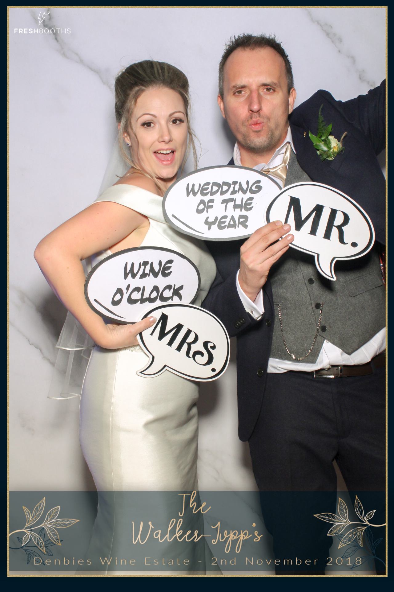 Annie & Dave's Wedding. | View more photos from the event at gallery.freshbooths.com/u/FreshBooths/Annie-Daves-Wedding