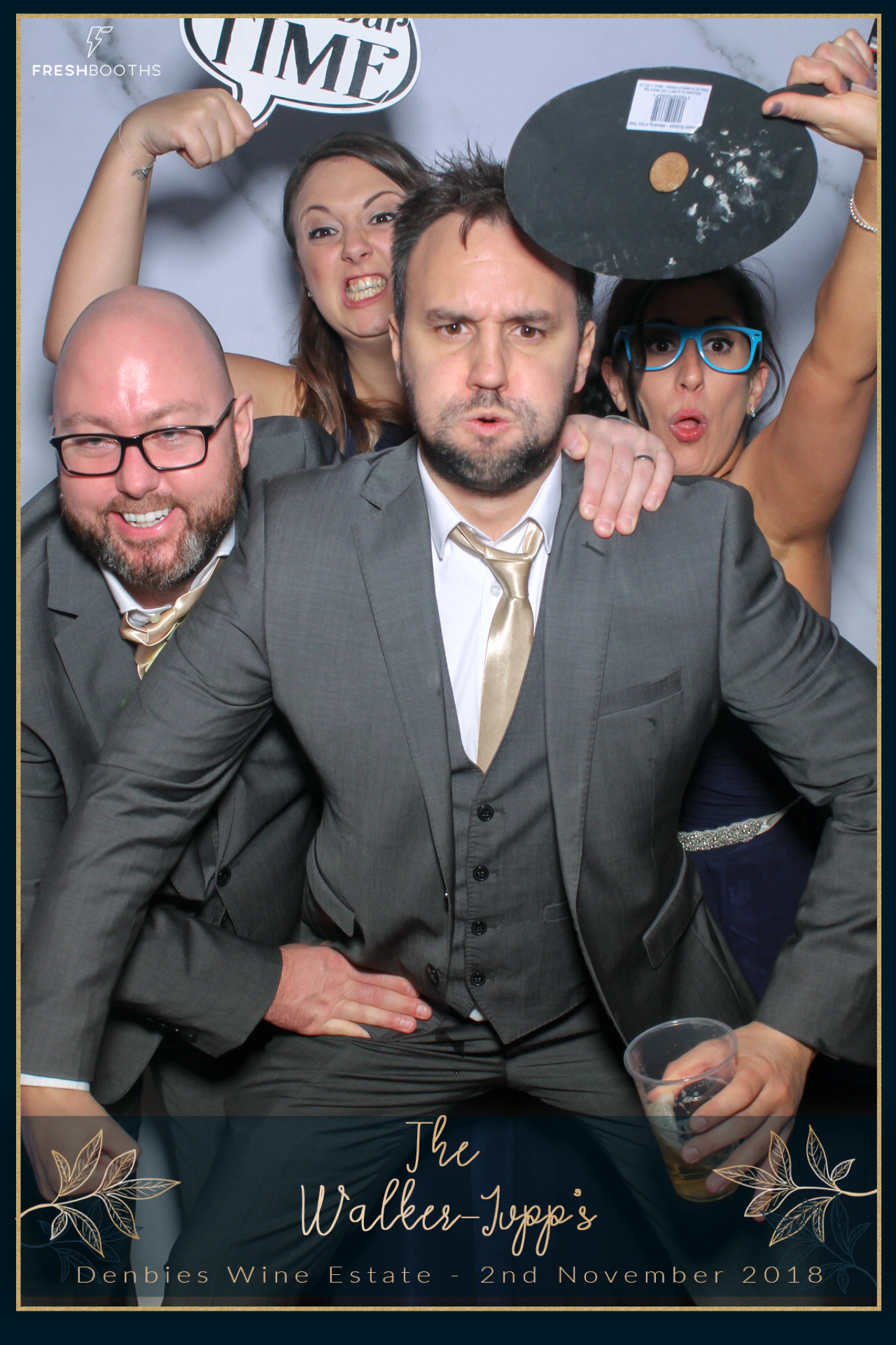 Annie & Dave's Wedding. | View more photos from the event at gallery.freshbooths.com/u/FreshBooths/Annie-Daves-Wedding