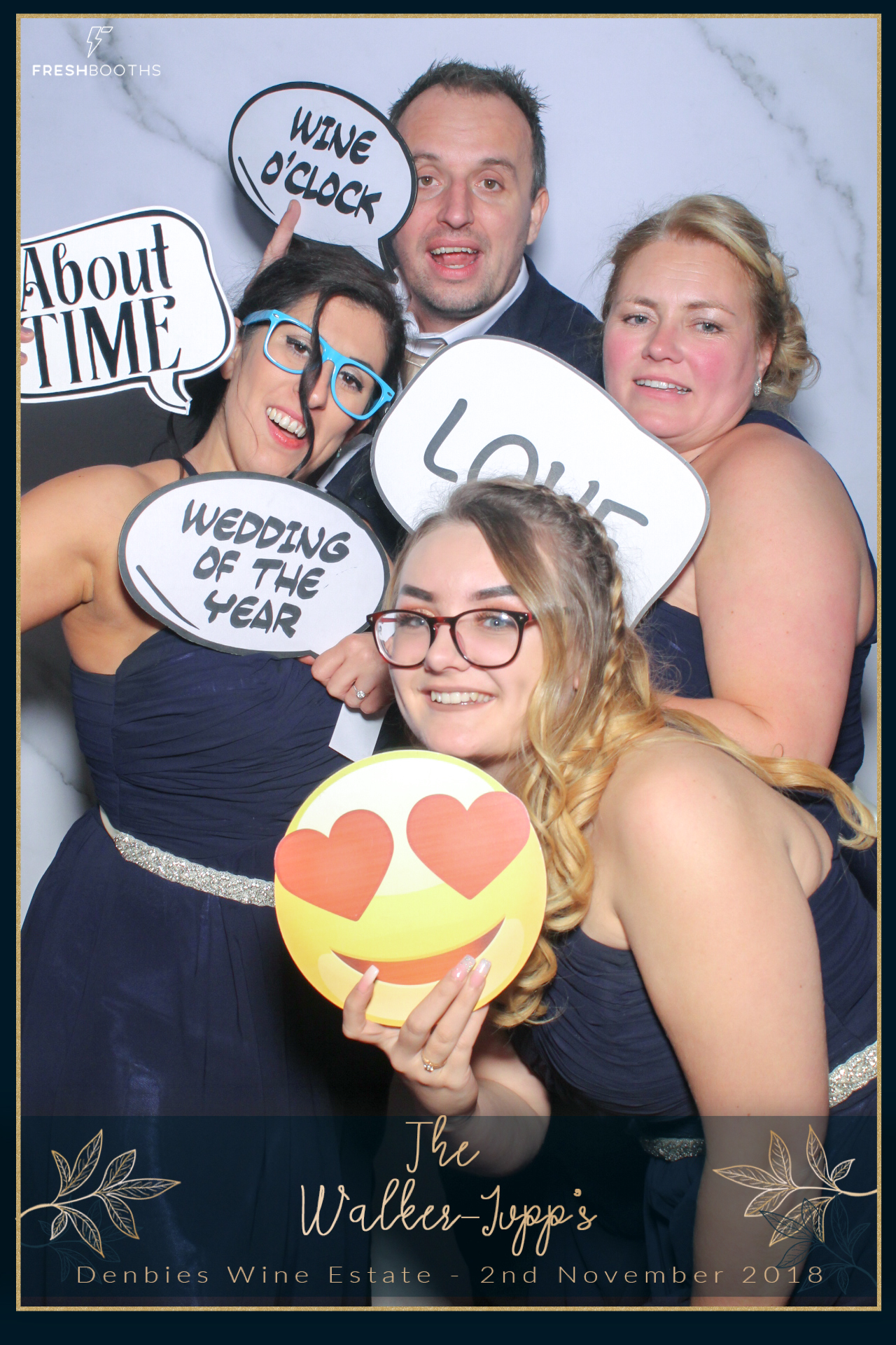 Annie & Dave's Wedding. | View more photos from the event at gallery.freshbooths.com/u/FreshBooths/Annie-Daves-Wedding