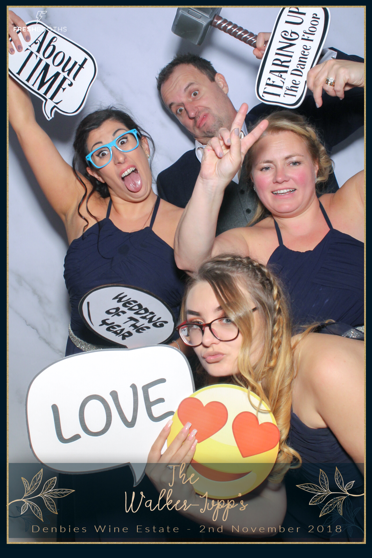Annie & Dave's Wedding. | View more photos from the event at gallery.freshbooths.com/u/FreshBooths/Annie-Daves-Wedding