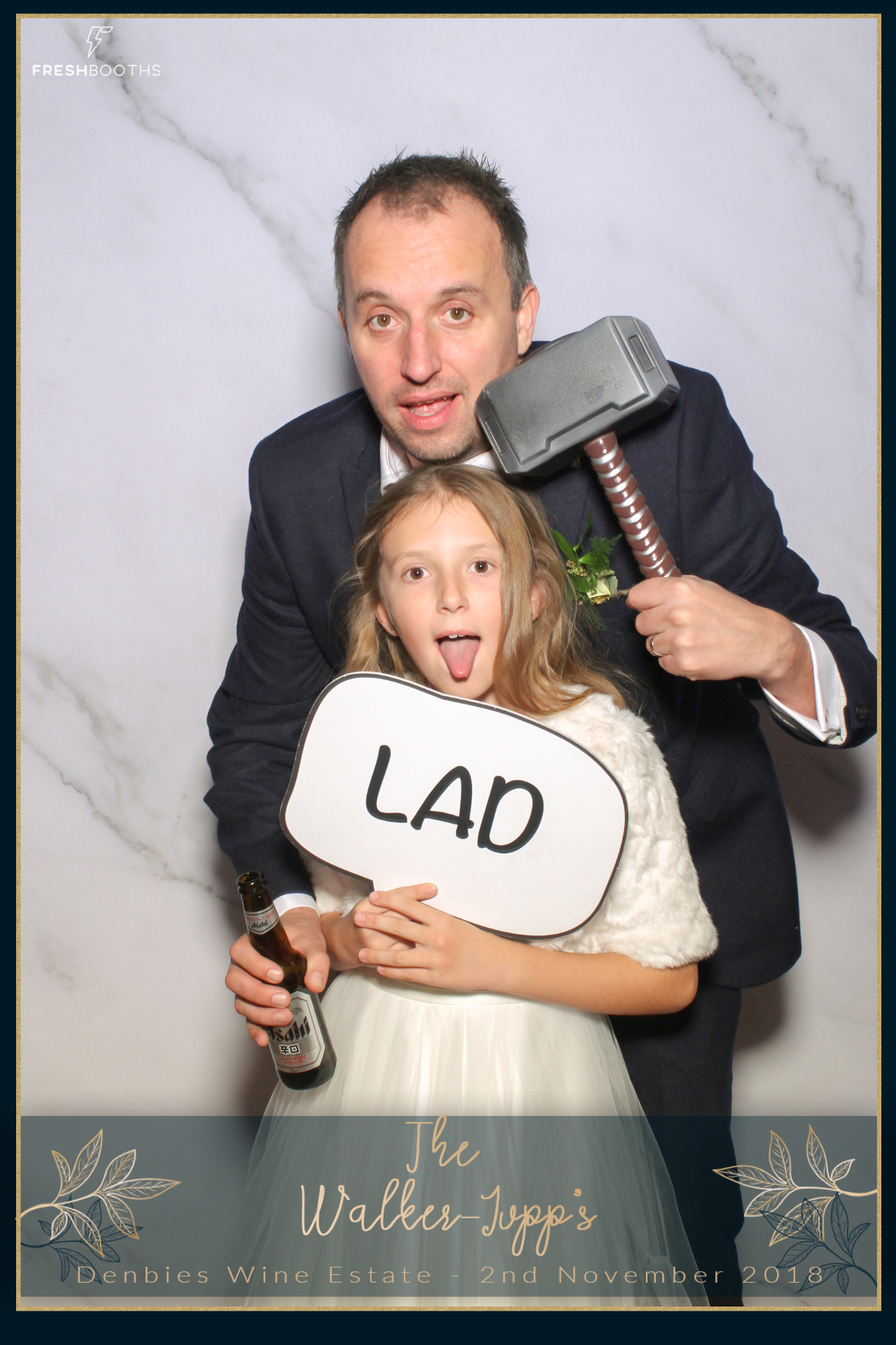 Annie & Dave's Wedding. | View more photos from the event at gallery.freshbooths.com/u/FreshBooths/Annie-Daves-Wedding