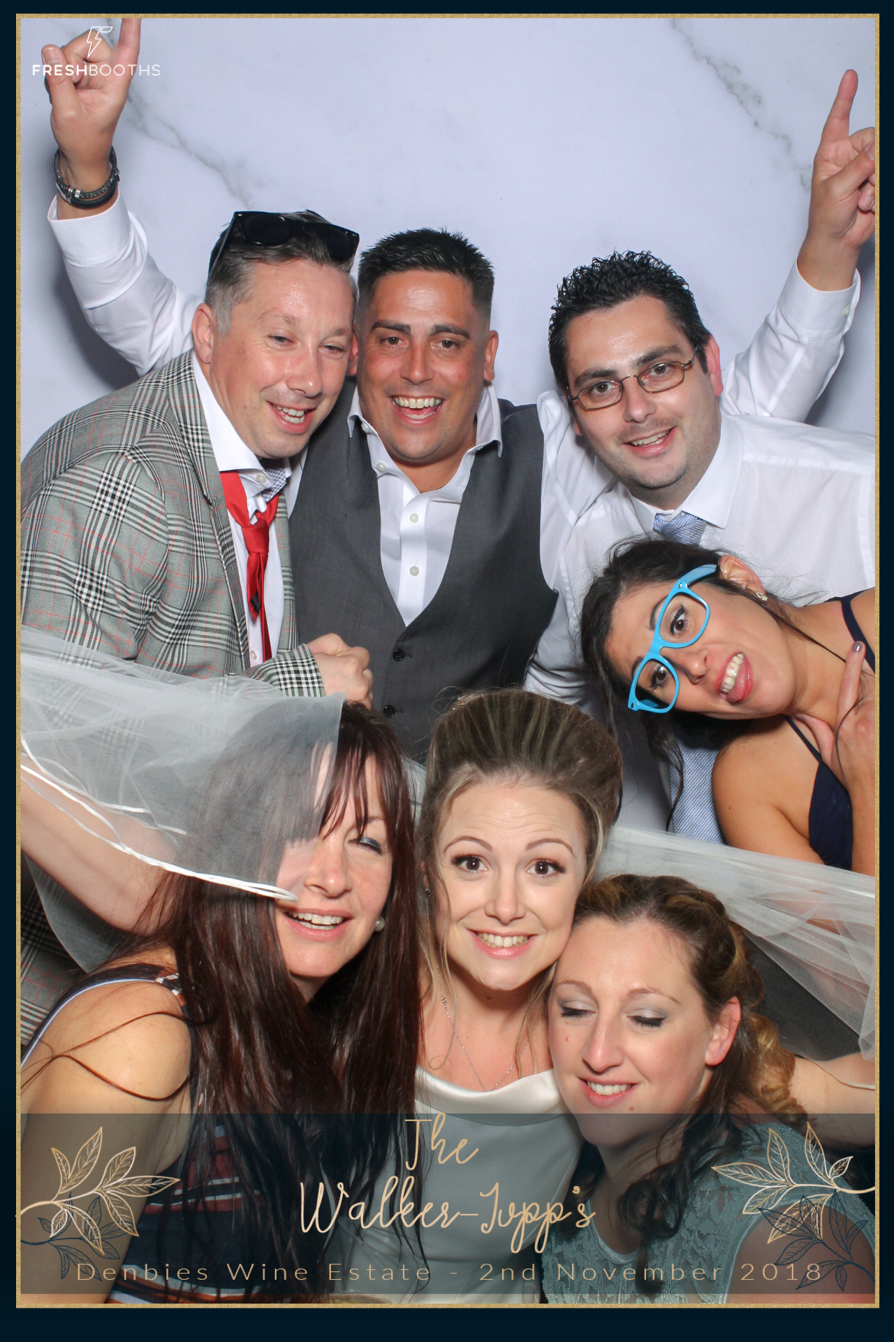Annie & Dave's Wedding. | View more photos from the event at gallery.freshbooths.com/u/FreshBooths/Annie-Daves-Wedding