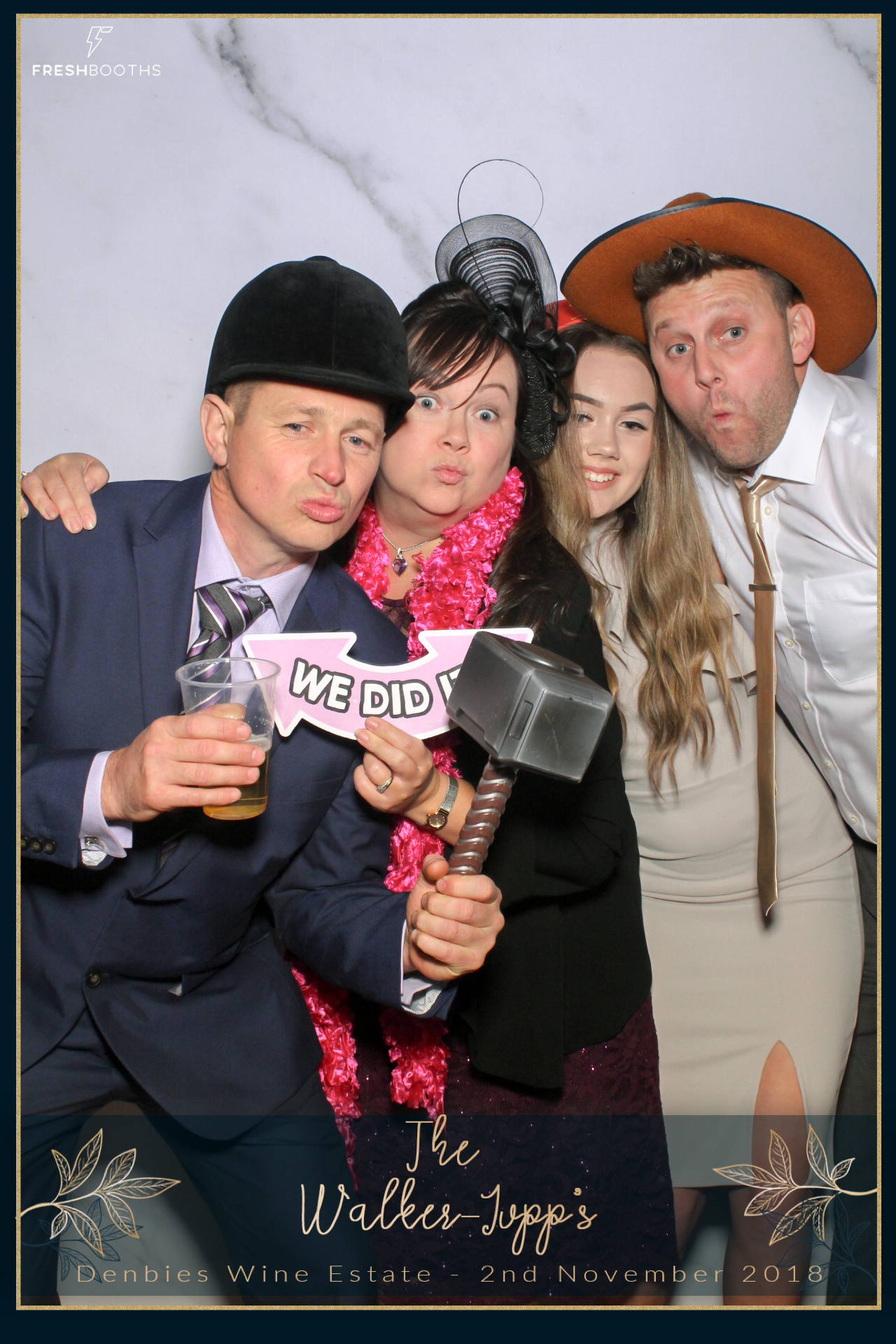Annie & Dave's Wedding. | View more photos from the event at gallery.freshbooths.com/u/FreshBooths/Annie-Daves-Wedding
