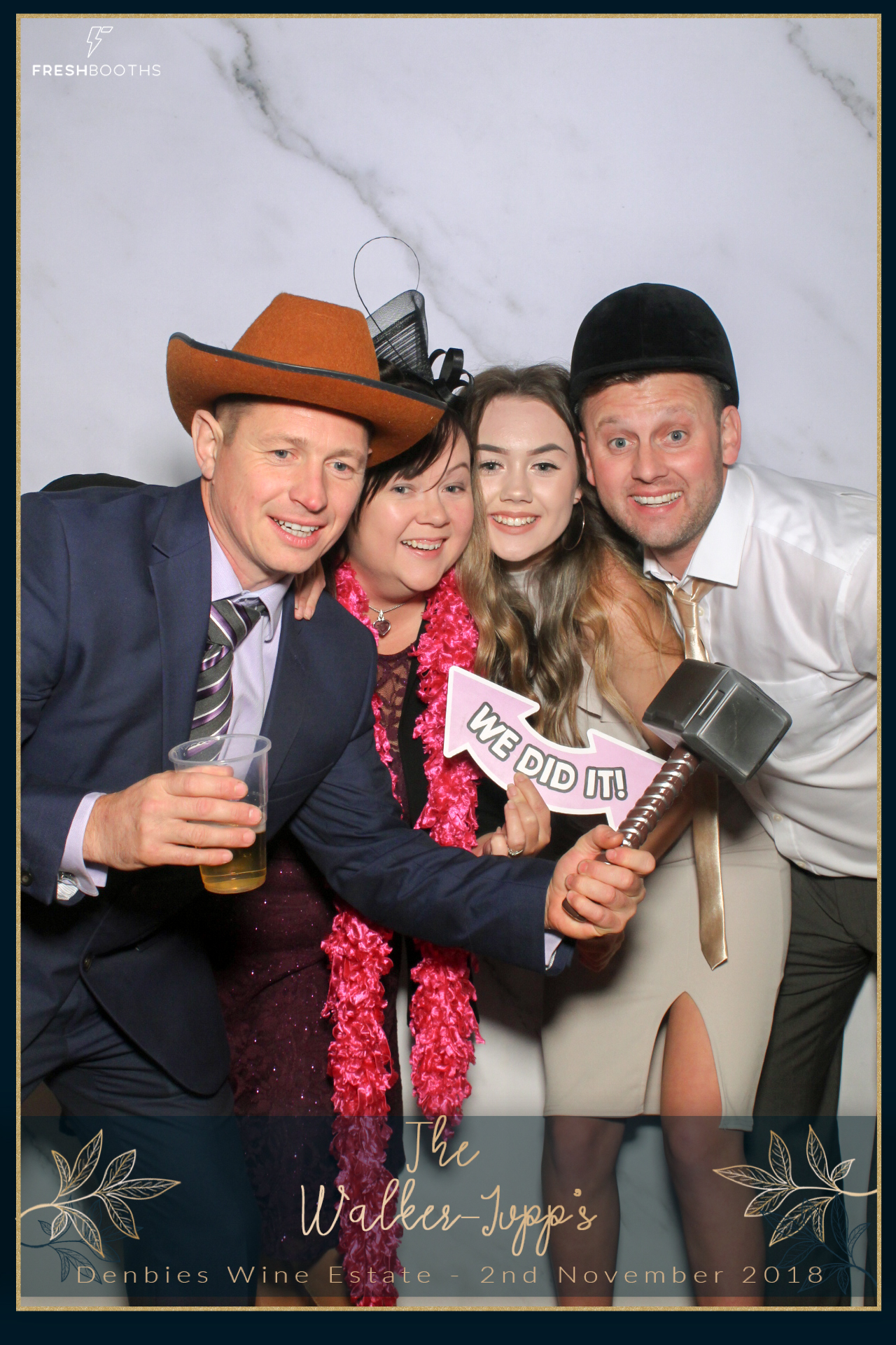 Annie & Dave's Wedding. | View more photos from the event at gallery.freshbooths.com/u/FreshBooths/Annie-Daves-Wedding