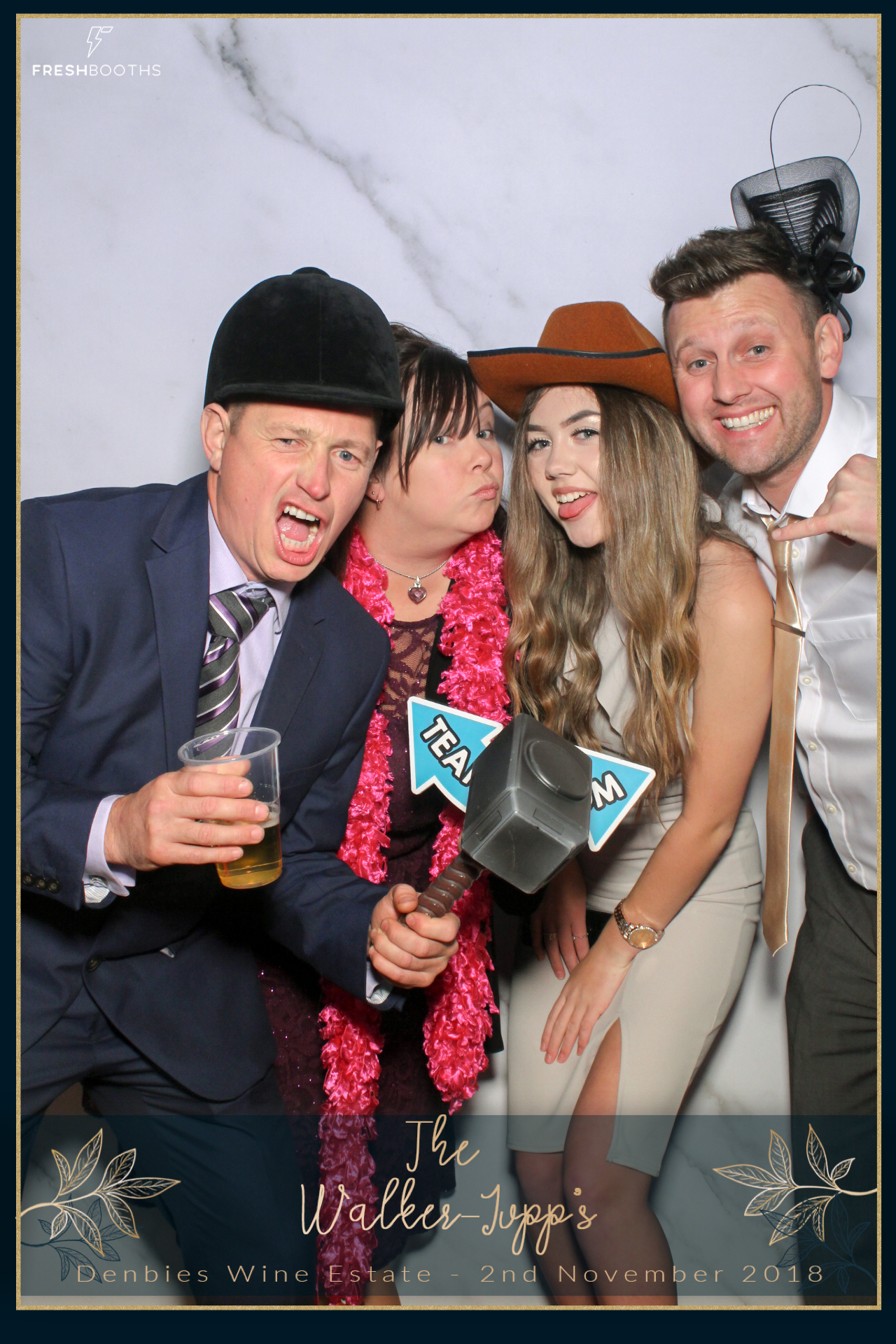 Annie & Dave's Wedding. | View more photos from the event at gallery.freshbooths.com/u/FreshBooths/Annie-Daves-Wedding