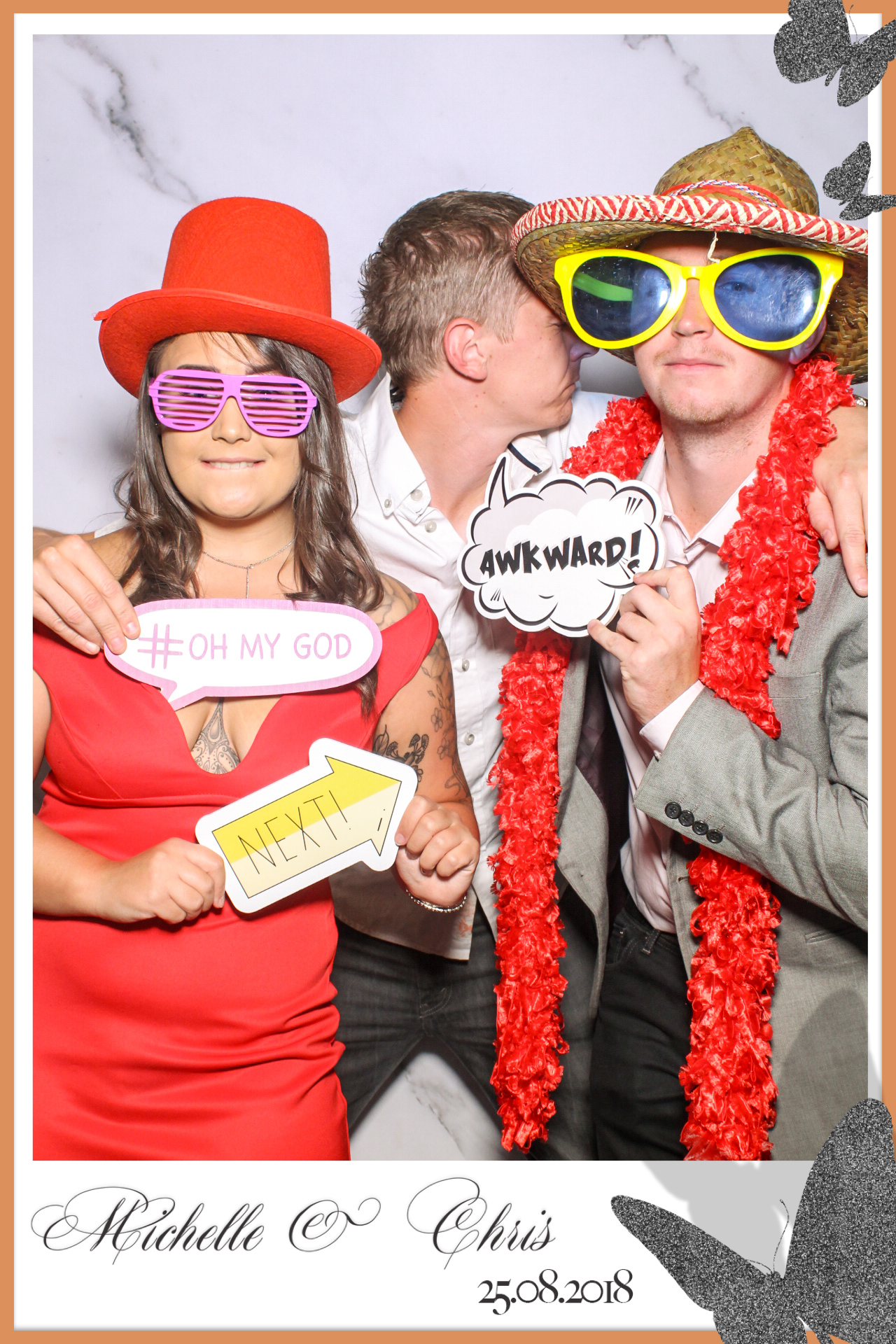 Chris & Michelle Wedding | View more photos from the event at gallery.freshbooths.com/u/FreshBooths/Chris-Michelle-Wedding