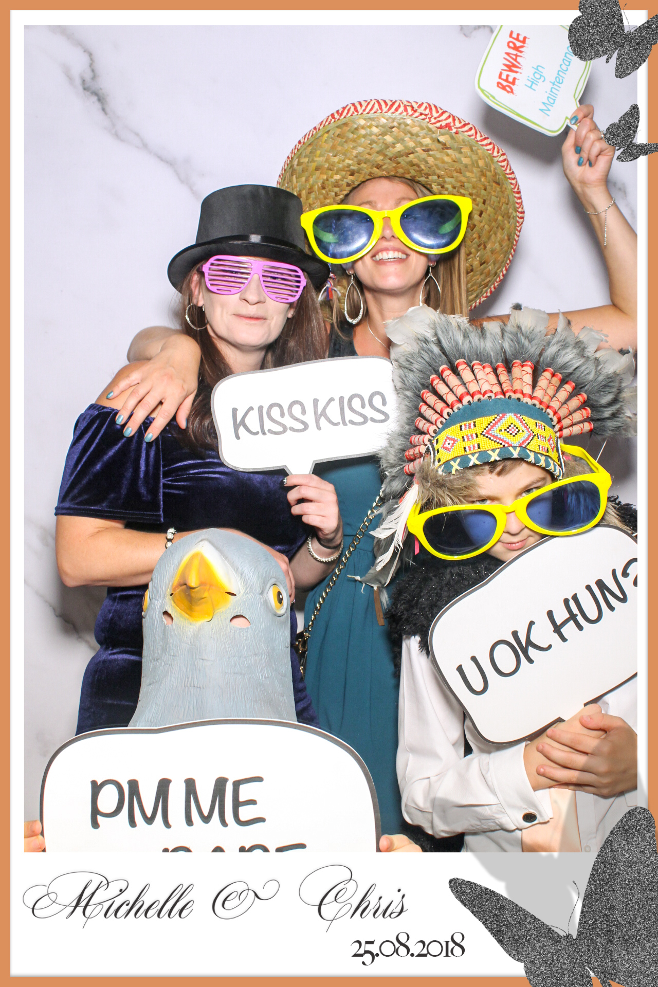 Chris & Michelle Wedding | View more photos from the event at gallery.freshbooths.com/u/FreshBooths/Chris-Michelle-Wedding