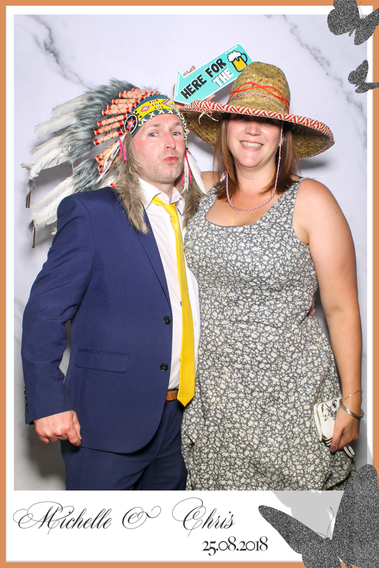 Chris & Michelle Wedding | View more photos from the event at gallery.freshbooths.com/u/FreshBooths/Chris-Michelle-Wedding