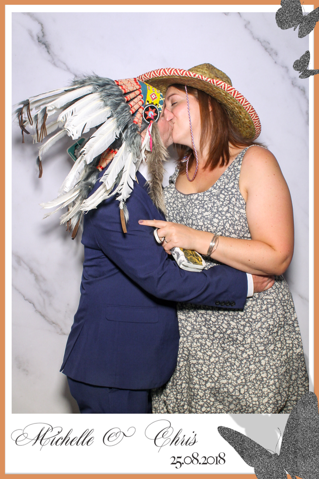 Chris & Michelle Wedding | View more photos from the event at gallery.freshbooths.com/u/FreshBooths/Chris-Michelle-Wedding