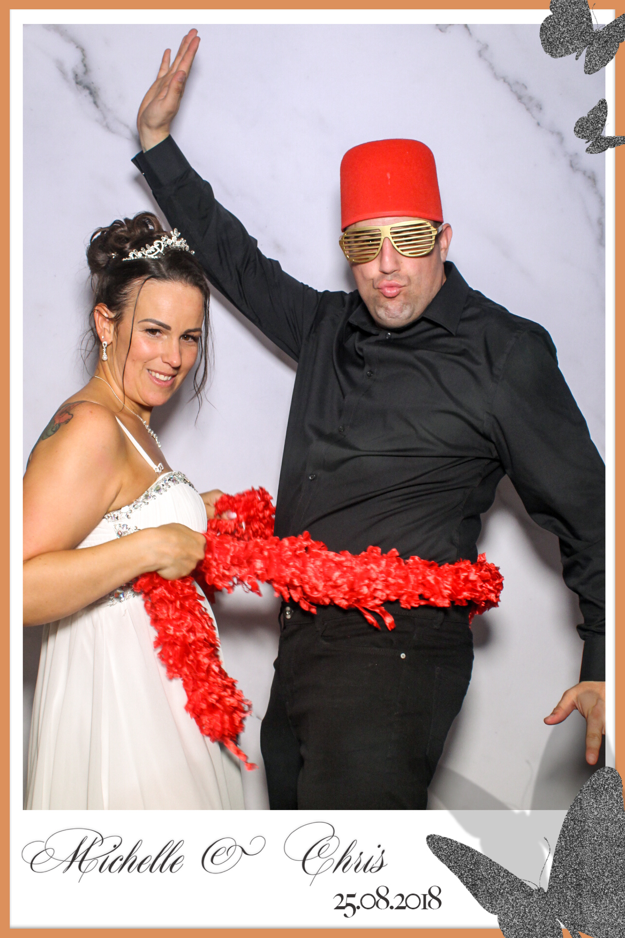 Chris & Michelle Wedding | View more photos from the event at gallery.freshbooths.com/u/FreshBooths/Chris-Michelle-Wedding