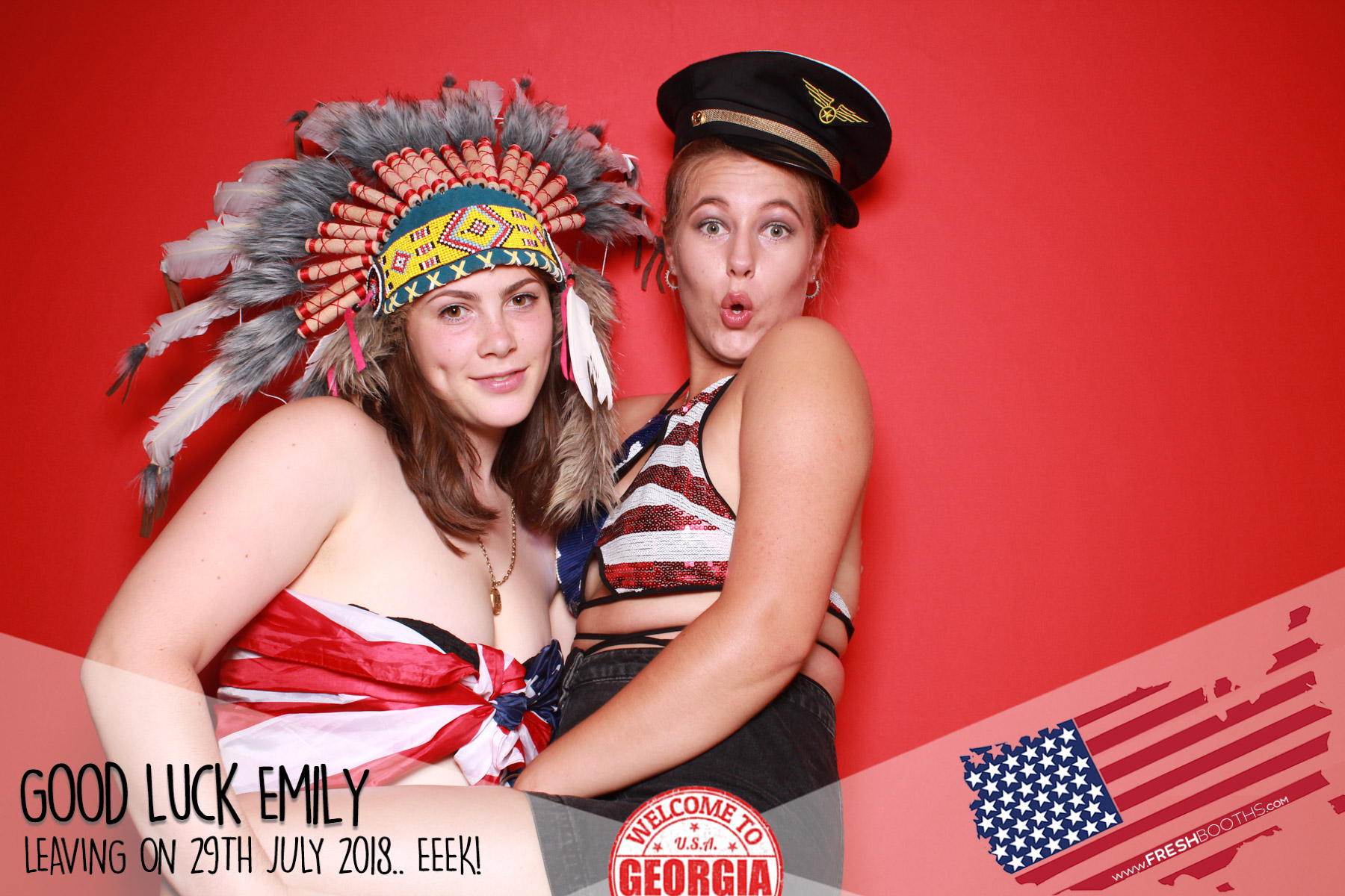 Emily's American Dream | View more photos from the event at gallery.freshbooths.com/u/FreshBooths/Emilys-American-Dream