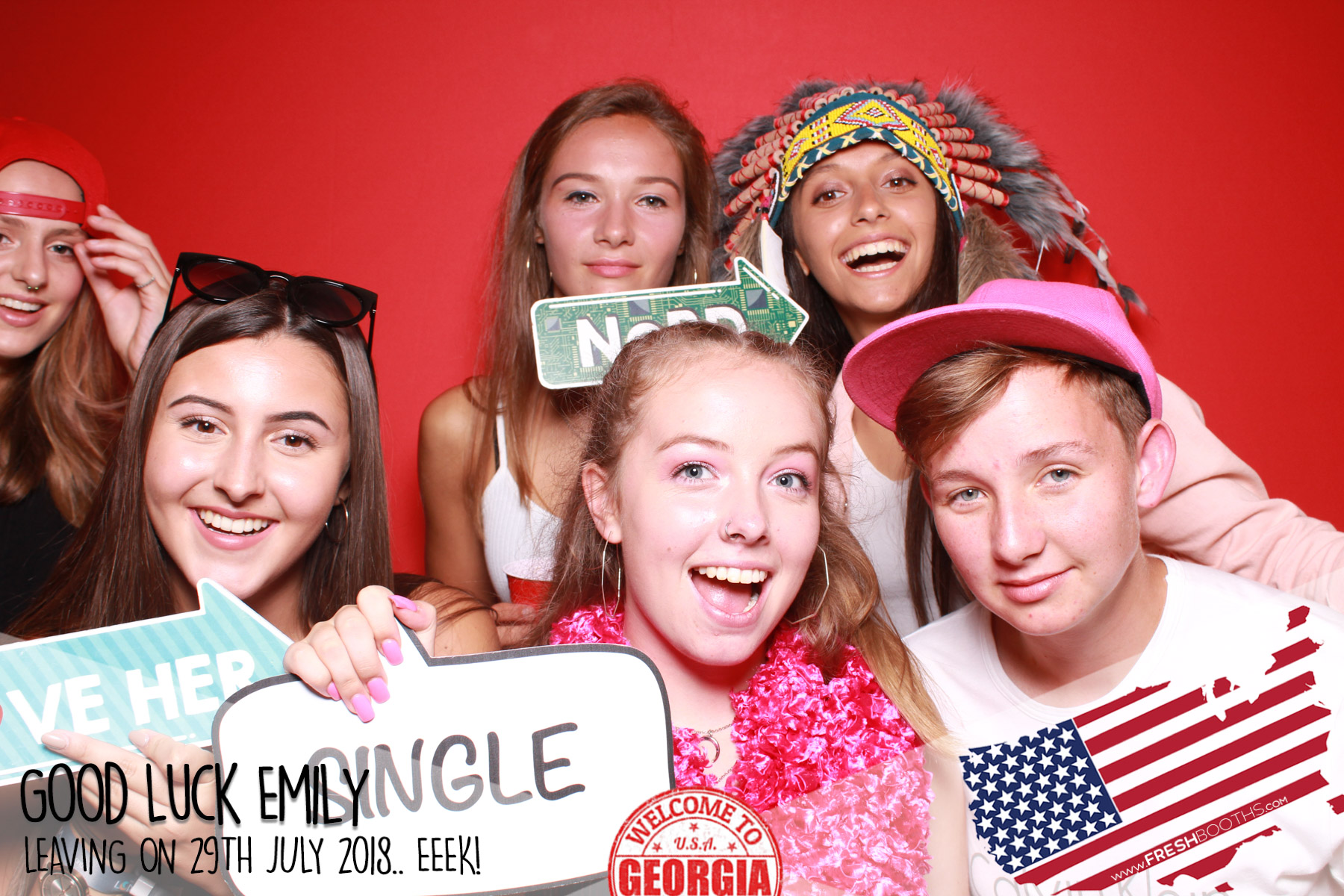 Emily's American Dream | View more photos from the event at gallery.freshbooths.com/u/FreshBooths/Emilys-American-Dream