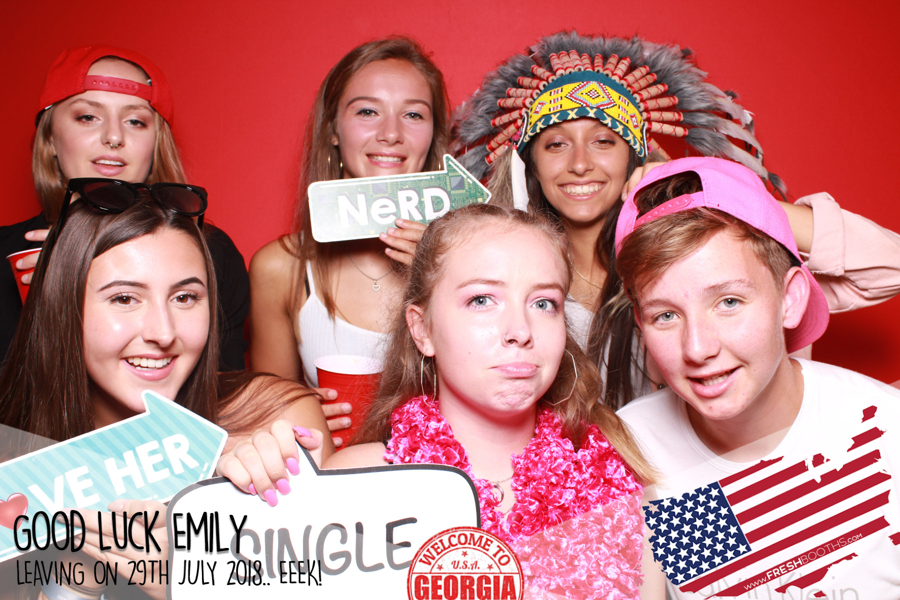 Emily's American Dream | View more photos from the event at gallery.freshbooths.com/u/FreshBooths/Emilys-American-Dream