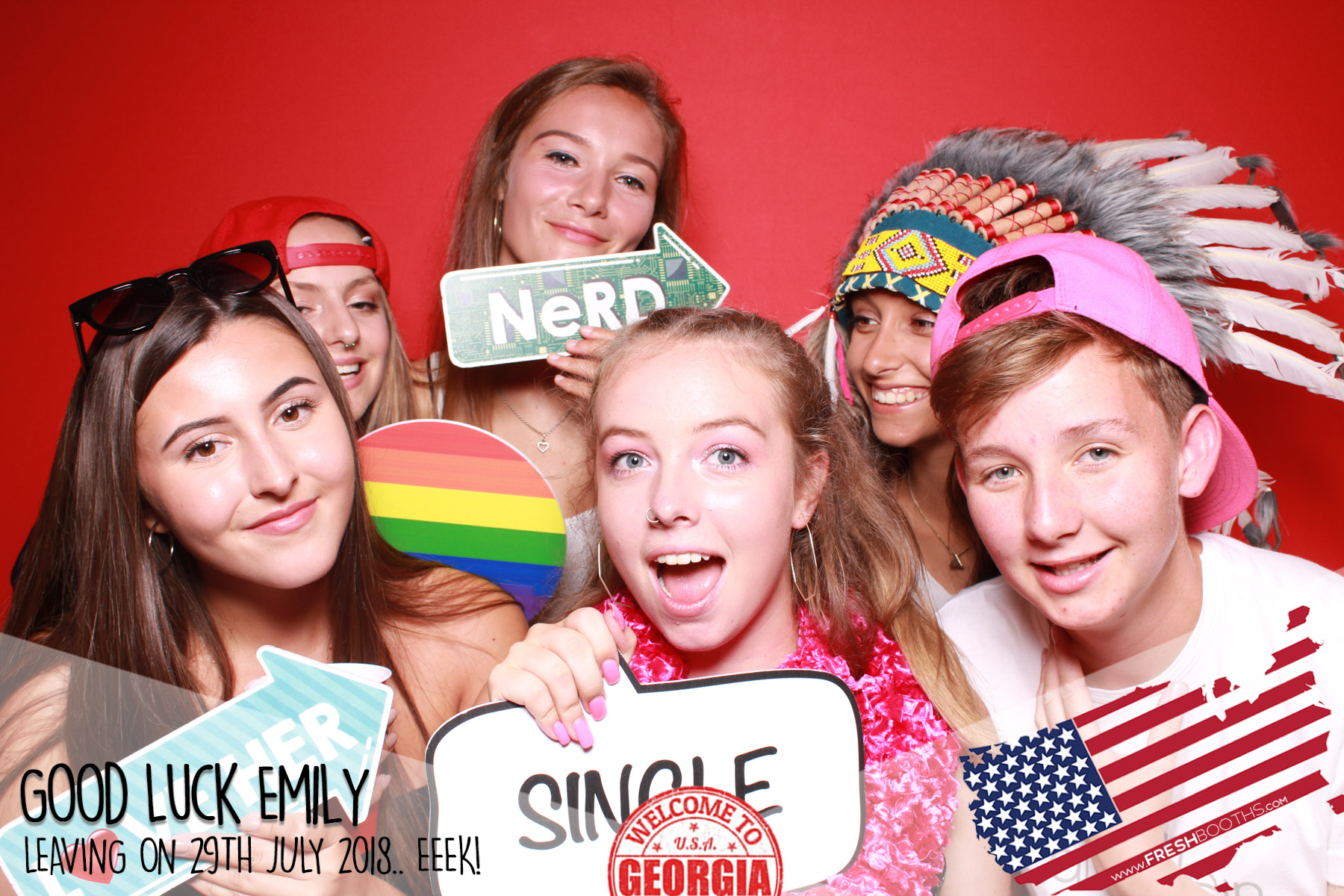 Emily's American Dream | View more photos from the event at gallery.freshbooths.com/u/FreshBooths/Emilys-American-Dream