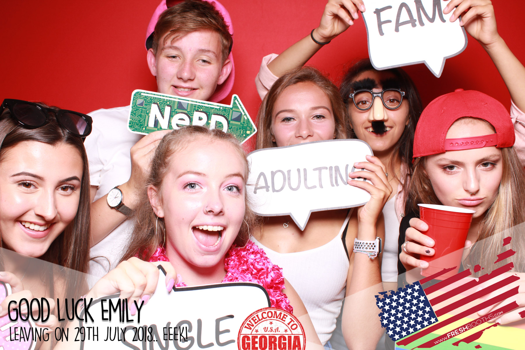 Emily's American Dream | View more photos from the event at gallery.freshbooths.com/u/FreshBooths/Emilys-American-Dream