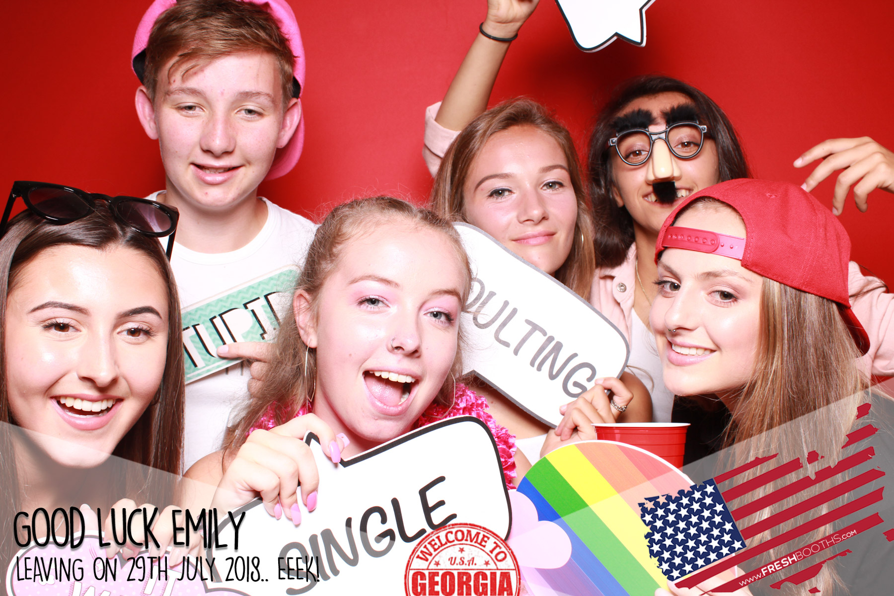 Emily's American Dream | View more photos from the event at gallery.freshbooths.com/u/FreshBooths/Emilys-American-Dream
