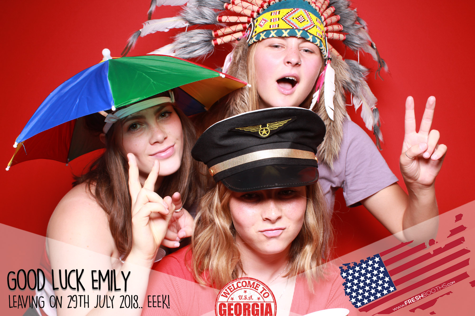 Emily's American Dream | View more photos from the event at gallery.freshbooths.com/u/FreshBooths/Emilys-American-Dream