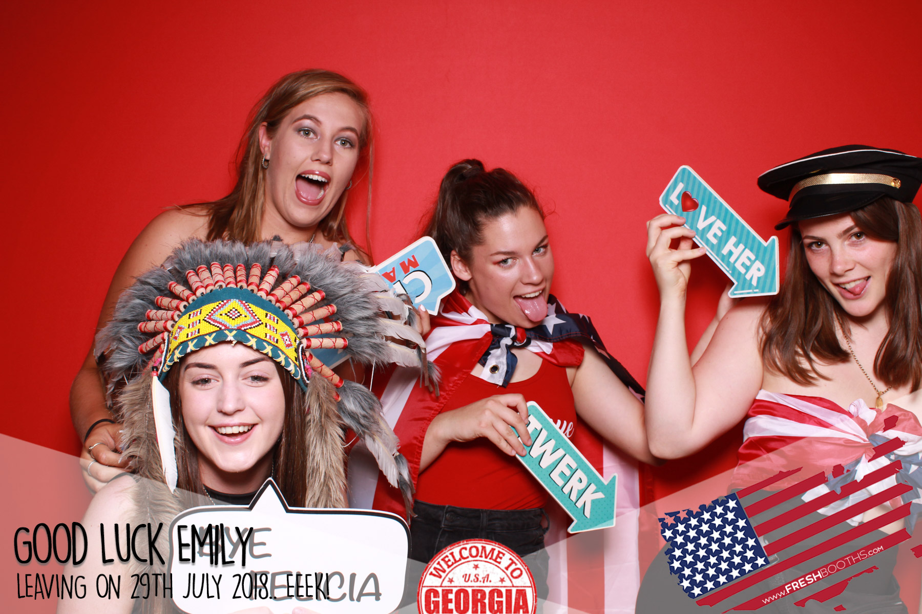 Emily's American Dream | View more photos from the event at gallery.freshbooths.com/u/FreshBooths/Emilys-American-Dream