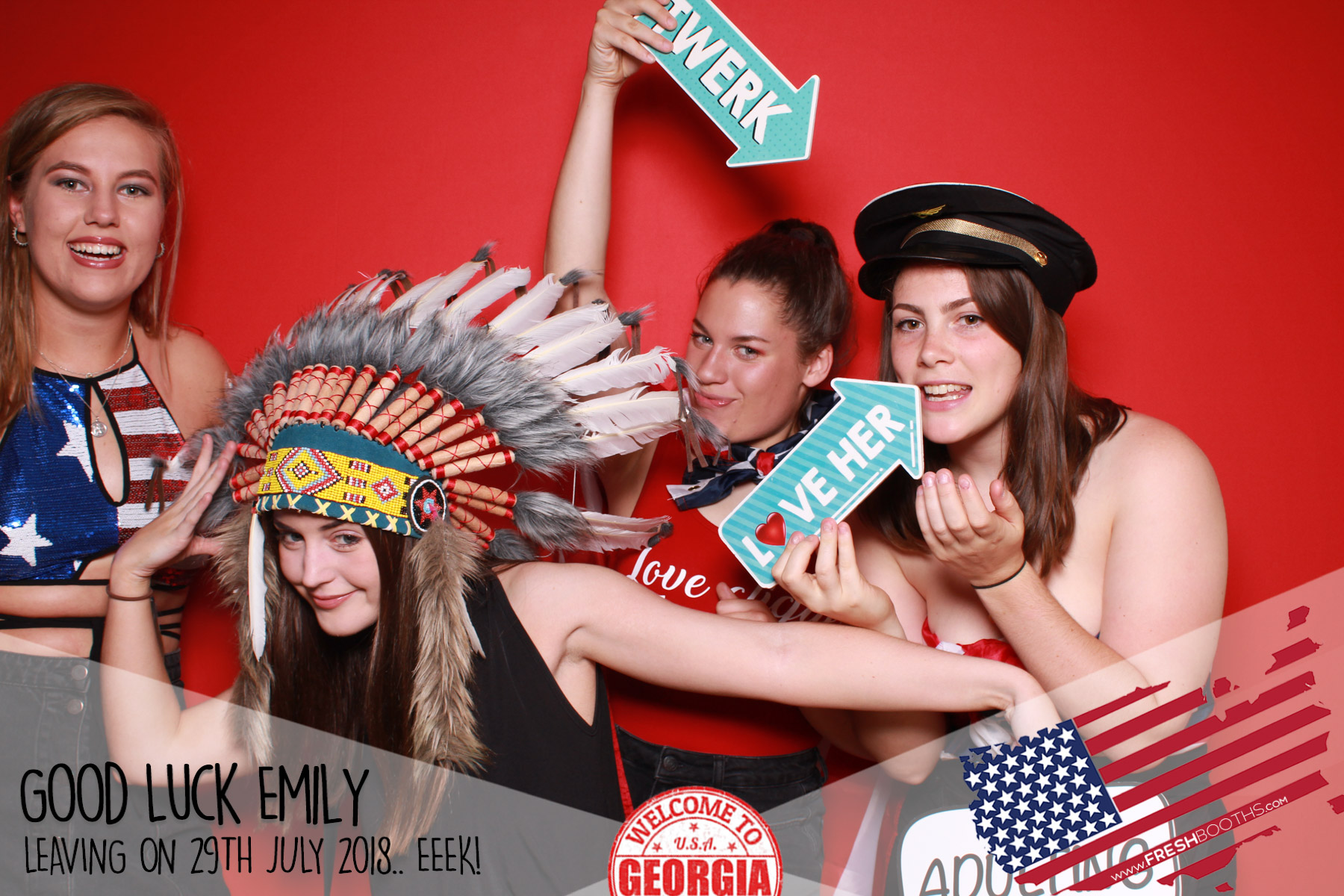 Emily's American Dream | View more photos from the event at gallery.freshbooths.com/u/FreshBooths/Emilys-American-Dream