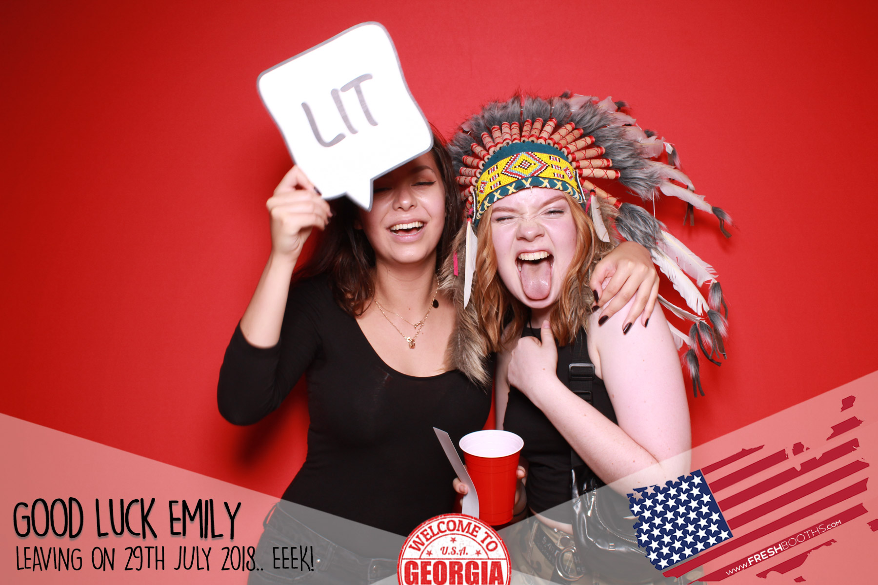 Emily's American Dream | View more photos from the event at gallery.freshbooths.com/u/FreshBooths/Emilys-American-Dream