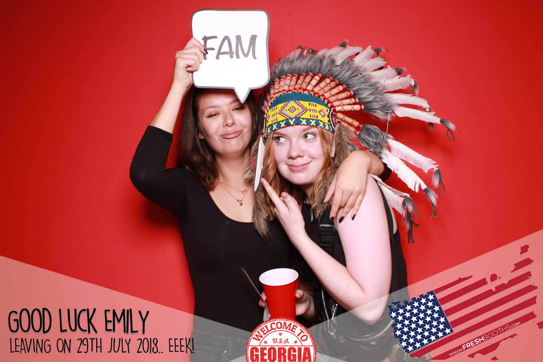 Emily's American Dream | View more photos from the event at gallery.freshbooths.com/u/FreshBooths/Emilys-American-Dream