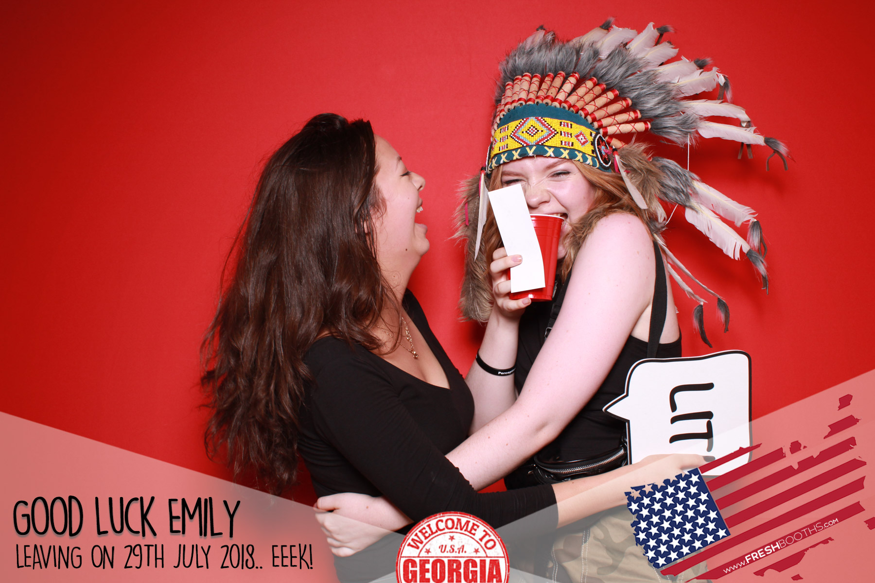 Emily's American Dream | View more photos from the event at gallery.freshbooths.com/u/FreshBooths/Emilys-American-Dream