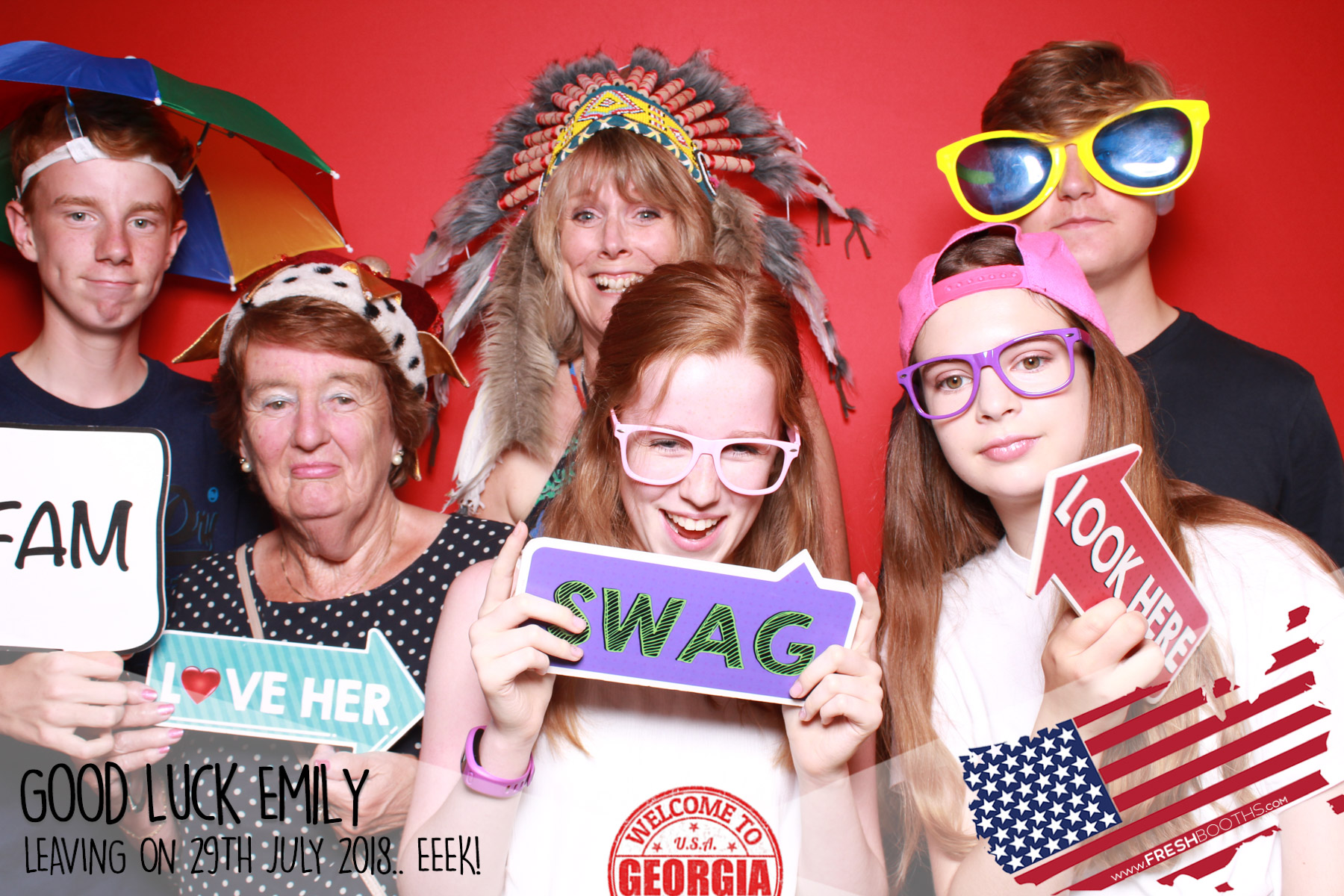 Emily's American Dream | View more photos from the event at gallery.freshbooths.com/u/FreshBooths/Emilys-American-Dream