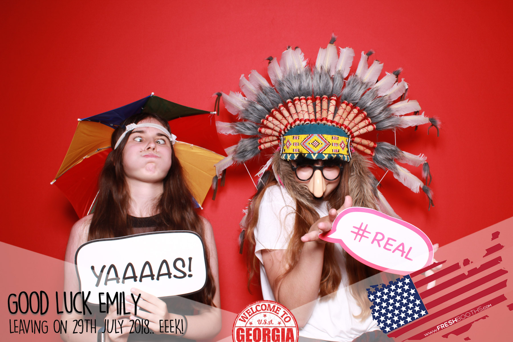 Emily's American Dream | View more photos from the event at gallery.freshbooths.com/u/FreshBooths/Emilys-American-Dream