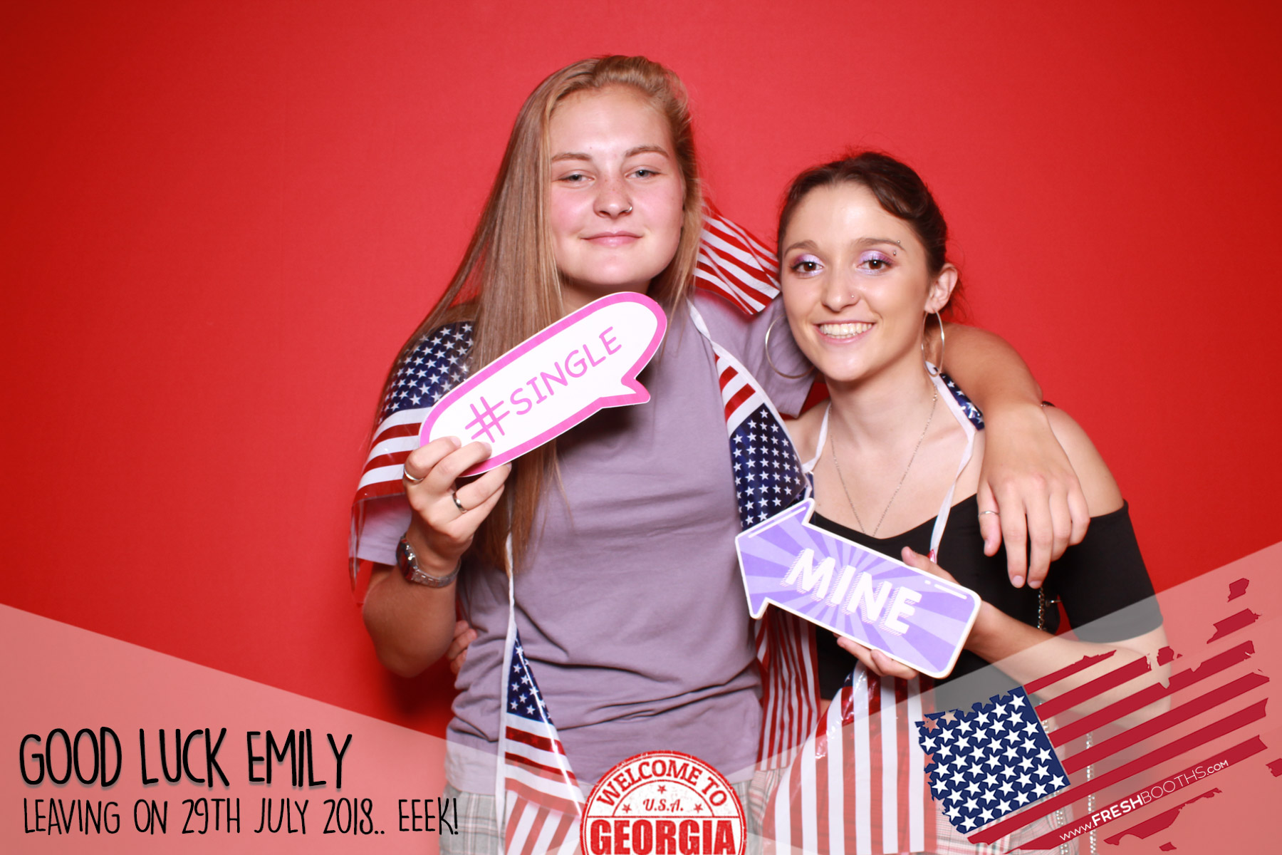 Emily's American Dream | View more photos from the event at gallery.freshbooths.com/u/FreshBooths/Emilys-American-Dream