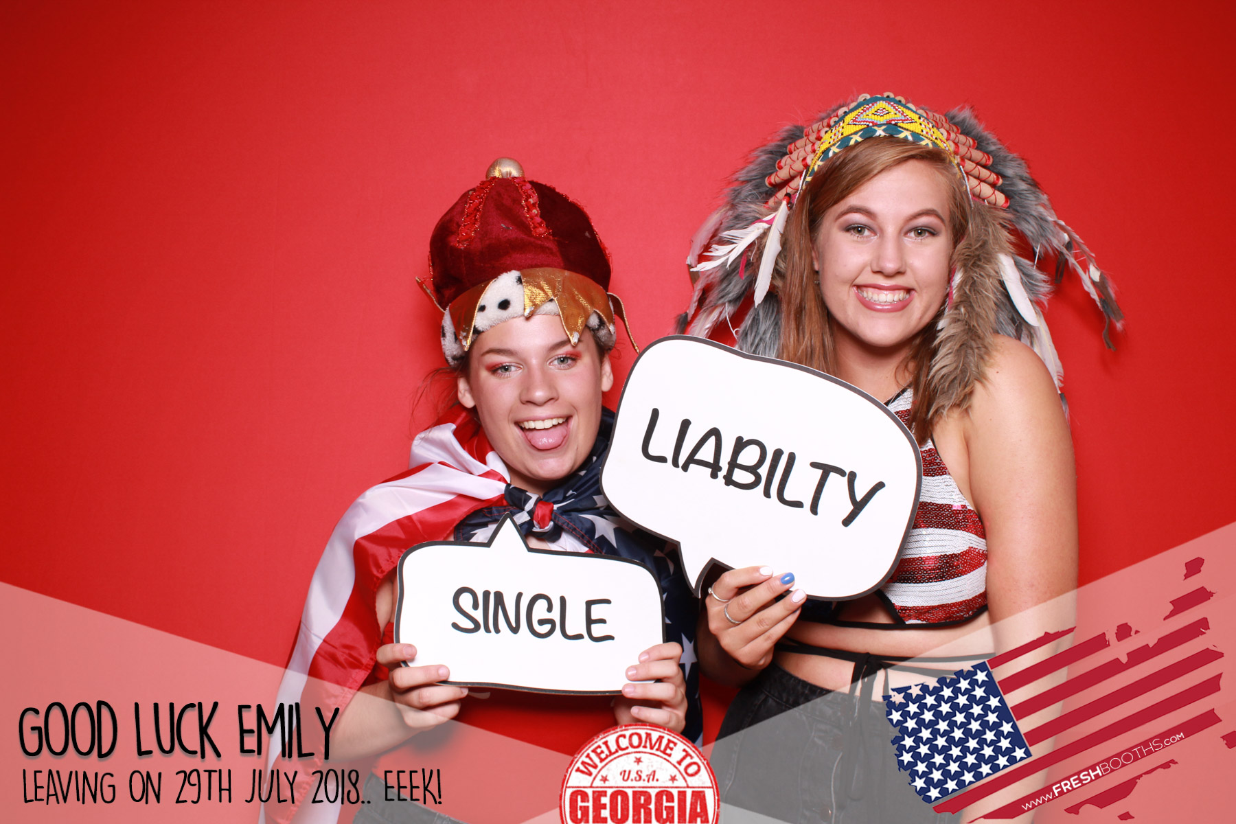 Emily's American Dream | View more photos from the event at gallery.freshbooths.com/u/FreshBooths/Emilys-American-Dream
