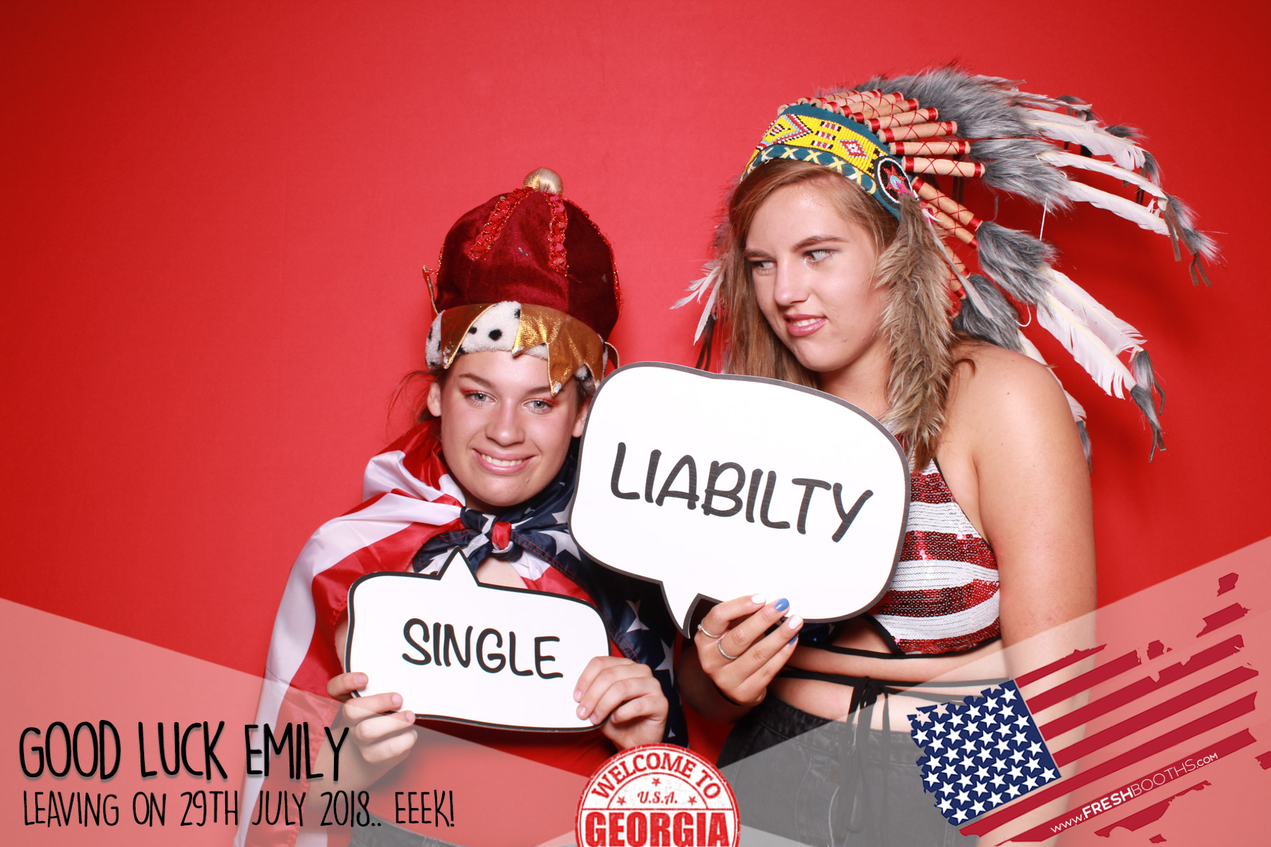 Emily's American Dream | View more photos from the event at gallery.freshbooths.com/u/FreshBooths/Emilys-American-Dream
