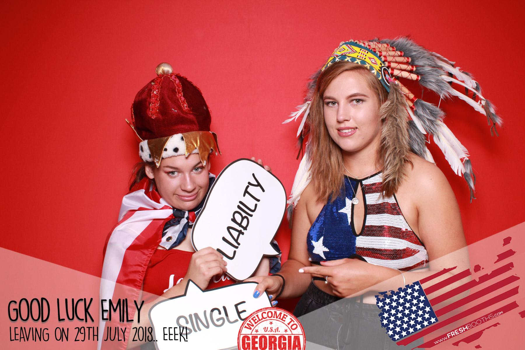 Emily's American Dream | View more photos from the event at gallery.freshbooths.com/u/FreshBooths/Emilys-American-Dream