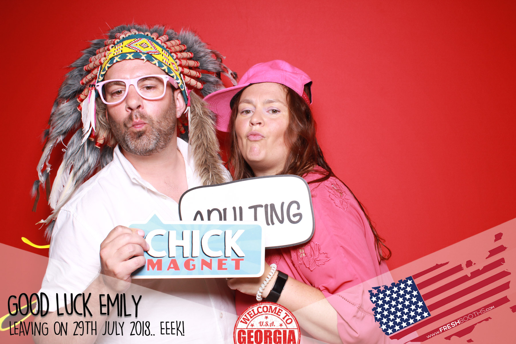 Emily's American Dream | View more photos from the event at gallery.freshbooths.com/u/FreshBooths/Emilys-American-Dream