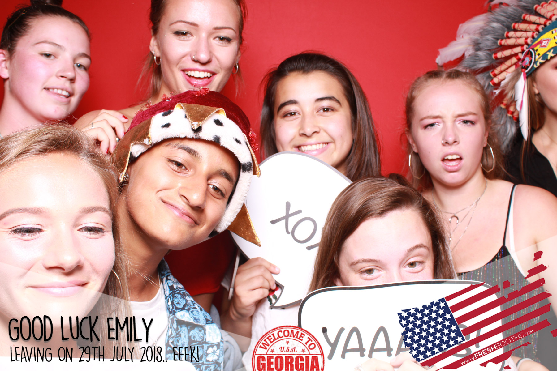 Emily's American Dream | View more photos from the event at gallery.freshbooths.com/u/FreshBooths/Emilys-American-Dream
