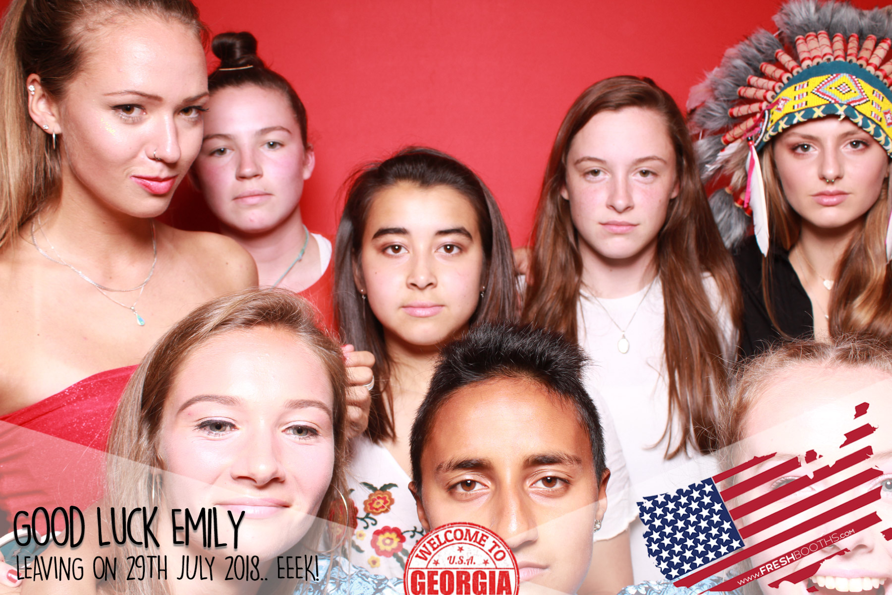 Emily's American Dream | View more photos from the event at gallery.freshbooths.com/u/FreshBooths/Emilys-American-Dream