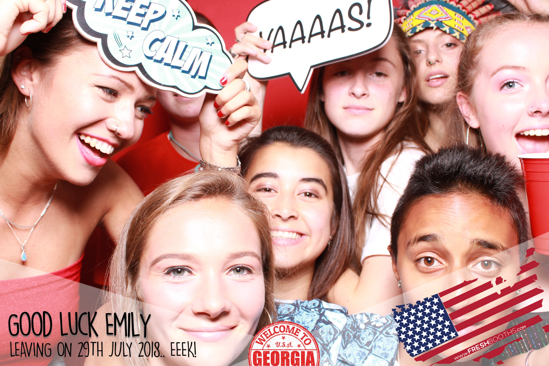 Emily's American Dream | View more photos from the event at gallery.freshbooths.com/u/FreshBooths/Emilys-American-Dream