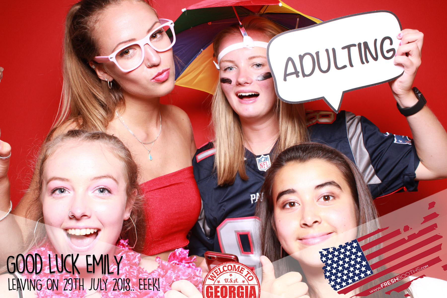 Emily's American Dream | View more photos from the event at gallery.freshbooths.com/u/FreshBooths/Emilys-American-Dream