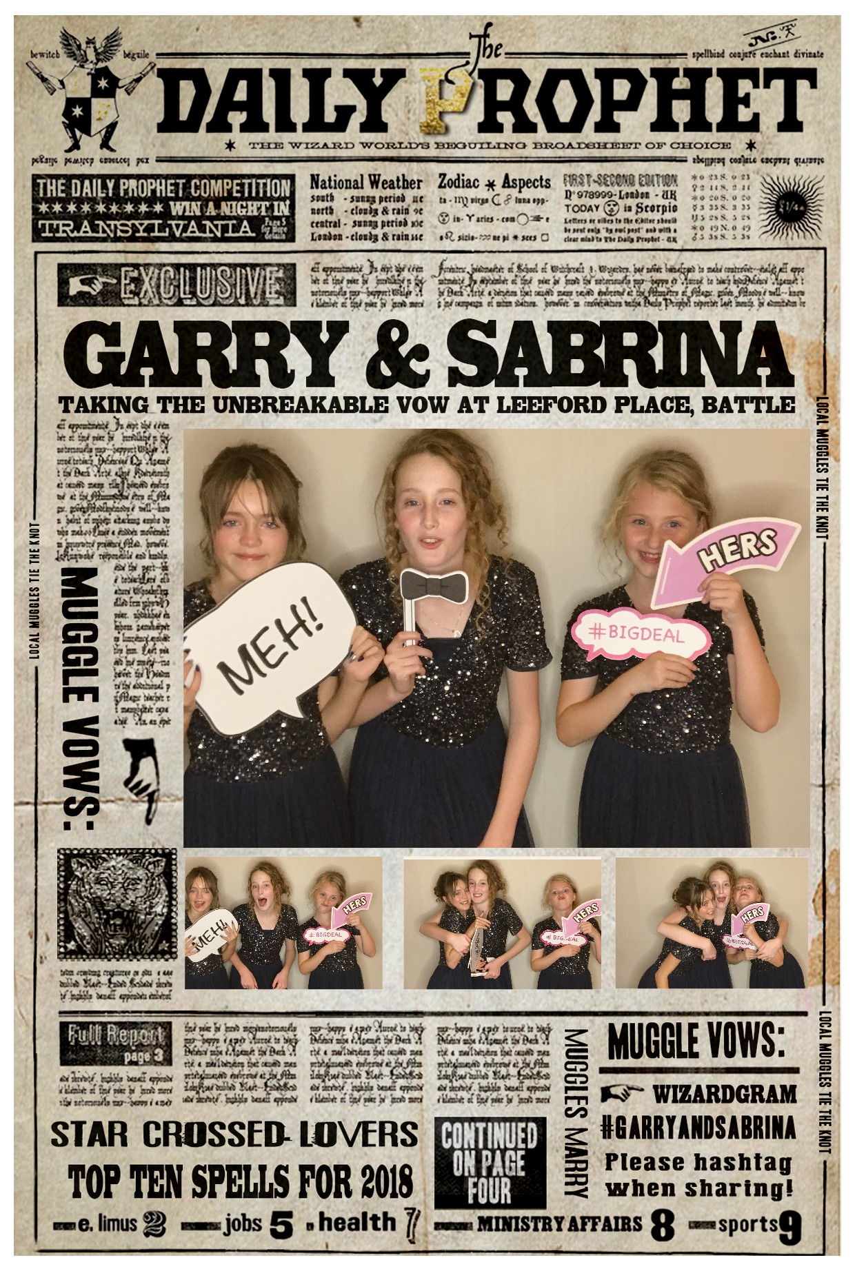 Garry & Sabrina's Wedding | View more photos from the event at gallery.freshbooths.com/u/FreshBooths/Garry-Sabrinas-Wedding