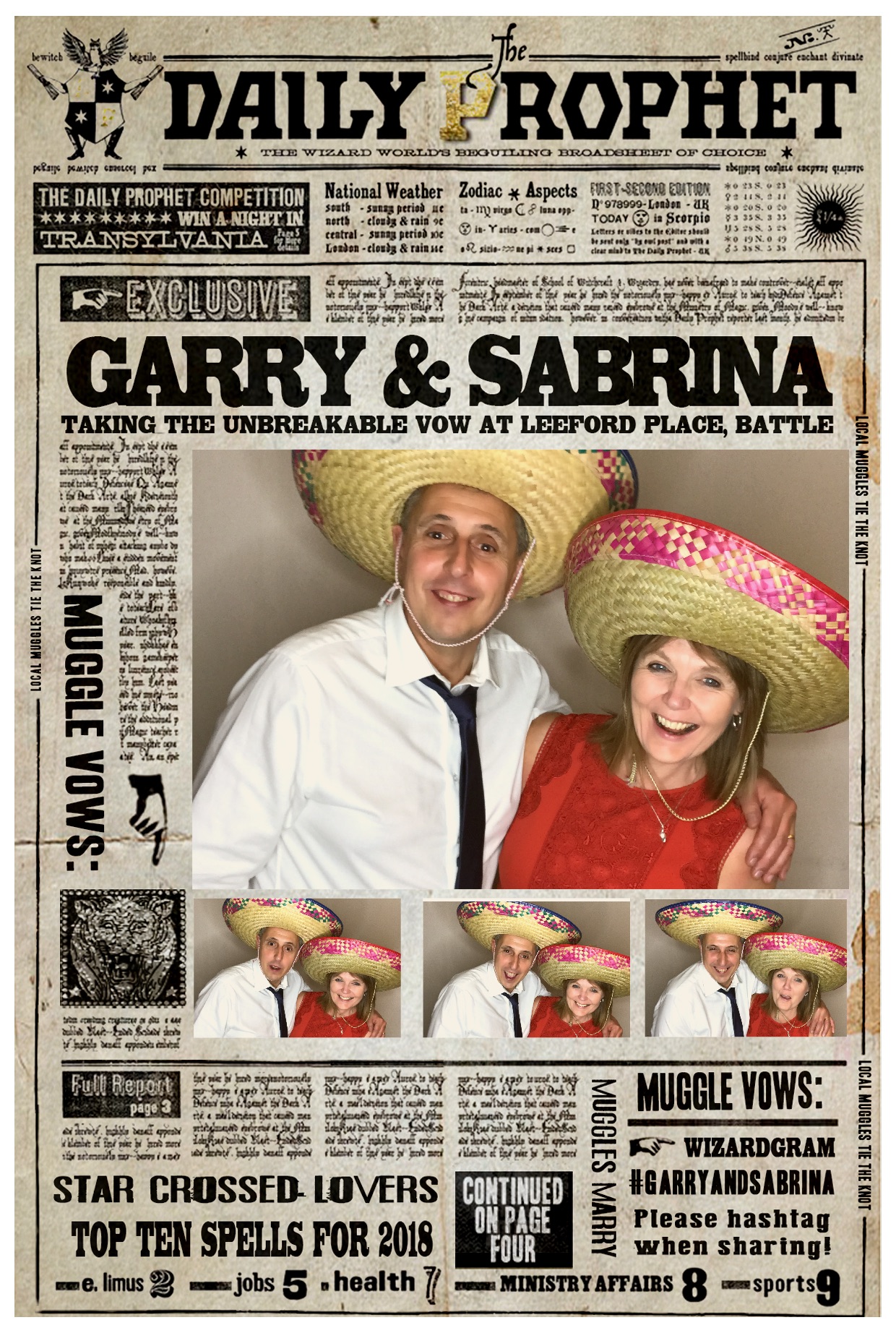 Garry & Sabrina's Wedding | View more photos from the event at gallery.freshbooths.com/u/FreshBooths/Garry-Sabrinas-Wedding