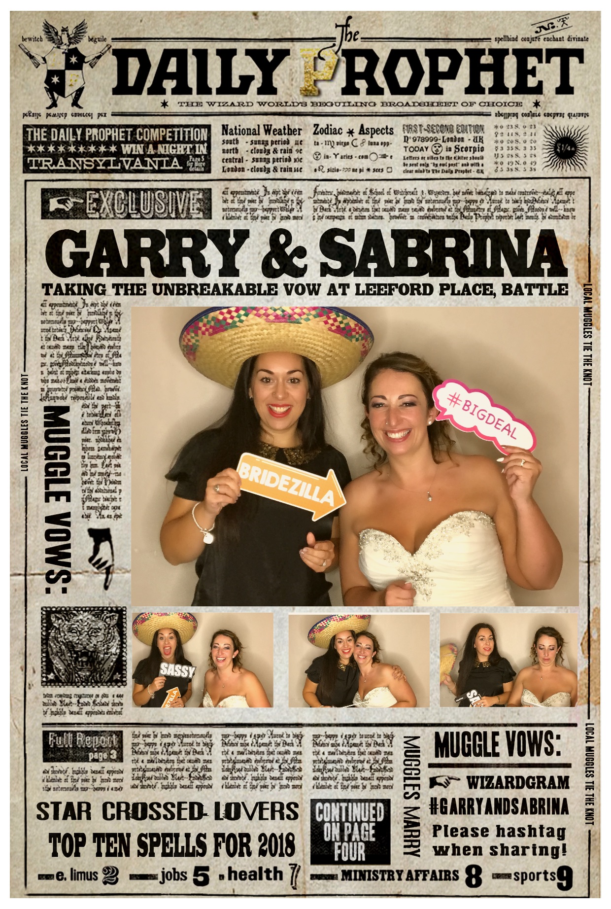 Garry & Sabrina's Wedding | View more photos from the event at gallery.freshbooths.com/u/FreshBooths/Garry-Sabrinas-Wedding