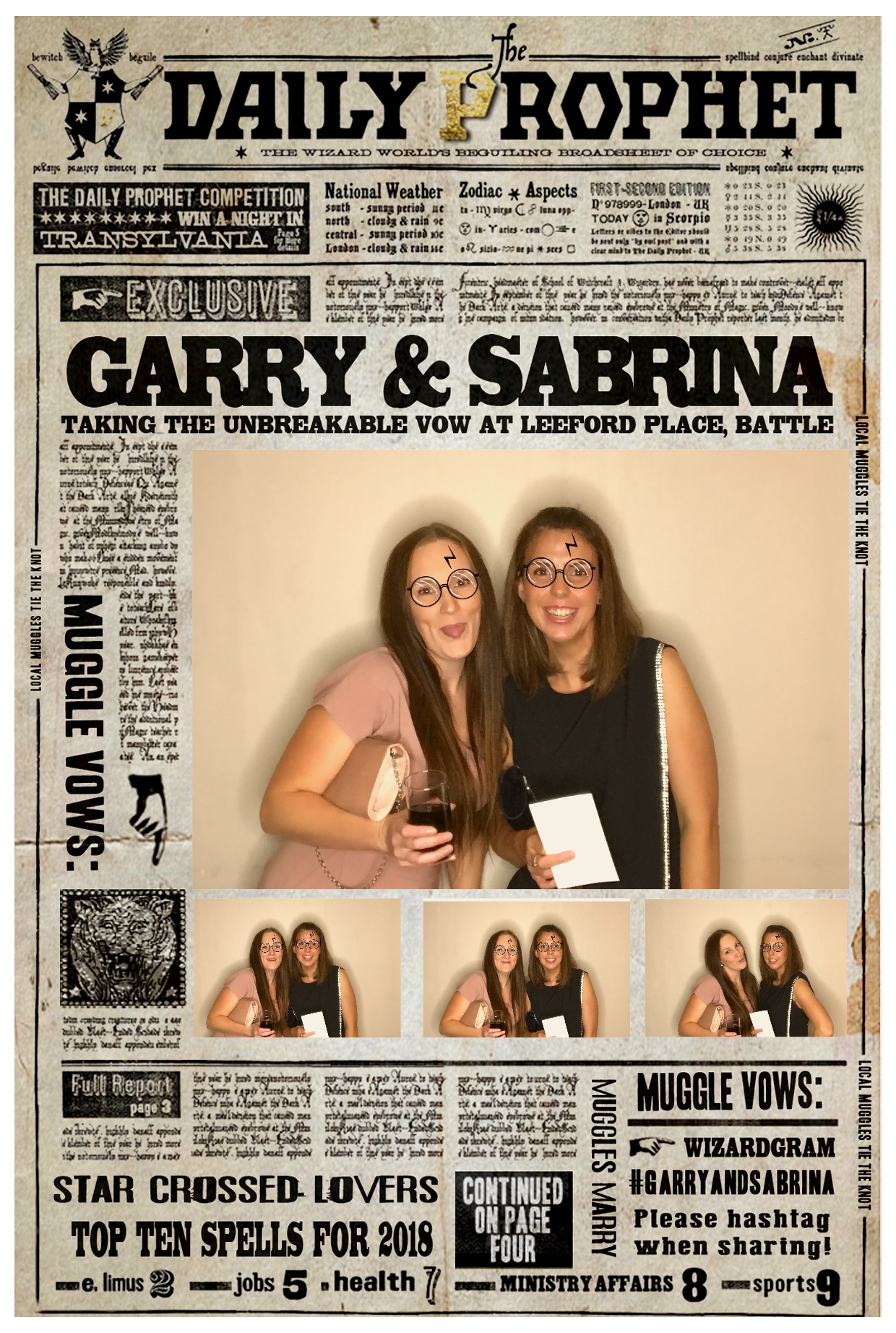 Garry & Sabrina's Wedding | View more photos from the event at gallery.freshbooths.com/u/FreshBooths/Garry-Sabrinas-Wedding