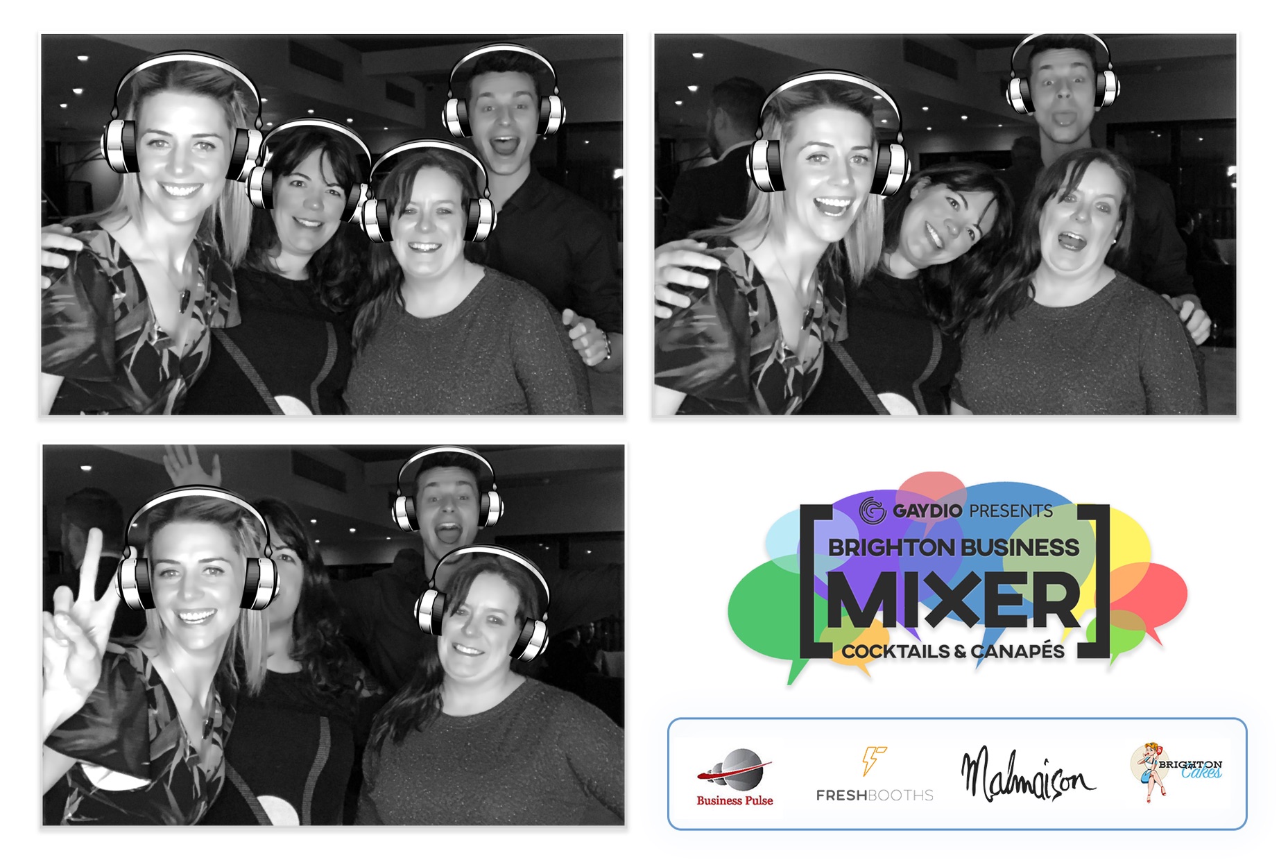 Gaydio Brighton Business Mixer | View more photos from the event at gallery.freshbooths.com/u/FreshBooths/Gaydio-Brighton-Business-Mixer