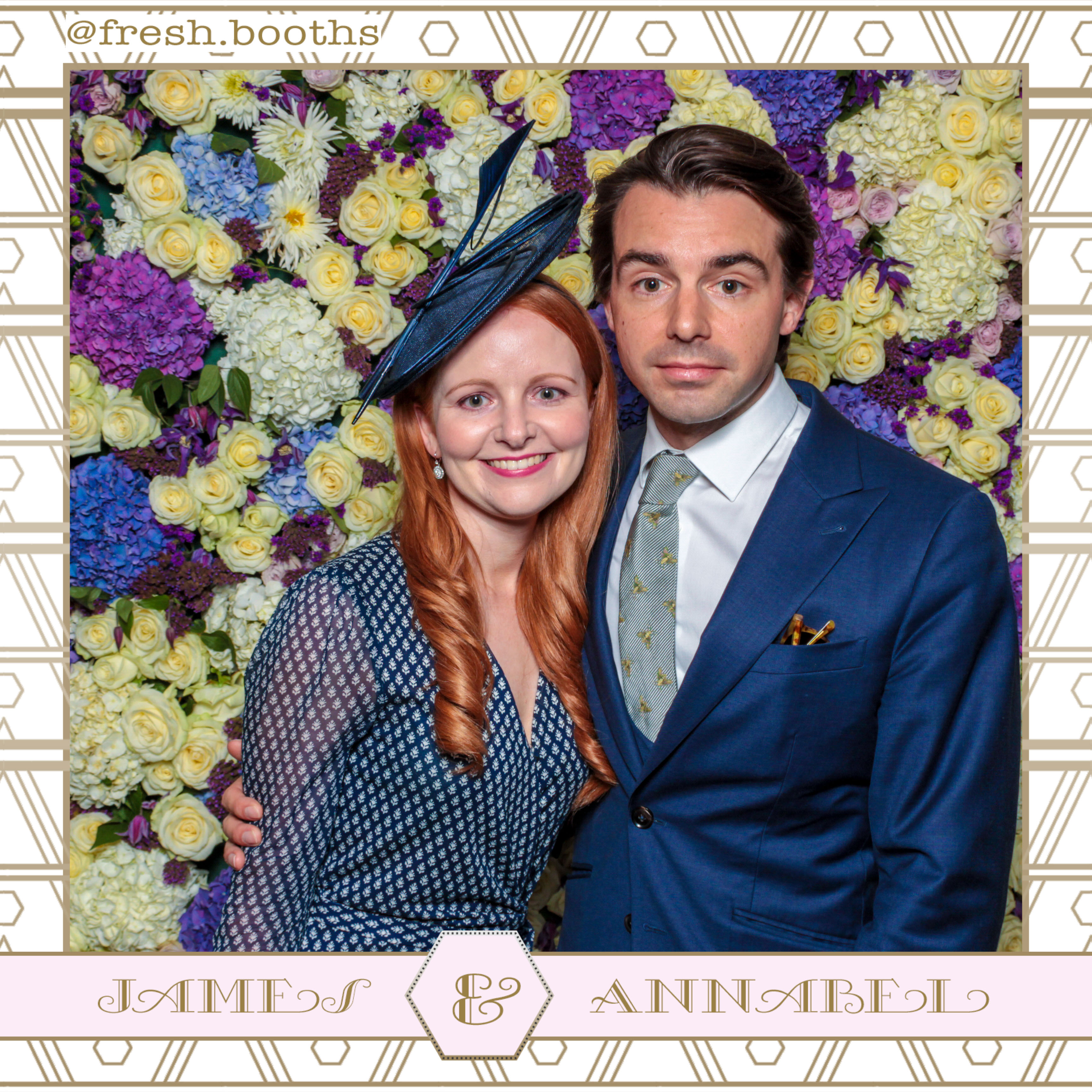 James & Annabel Wedding | View more photos from the event at gallery.freshbooths.com/u/FreshBooths/James-Annabel-Wedding