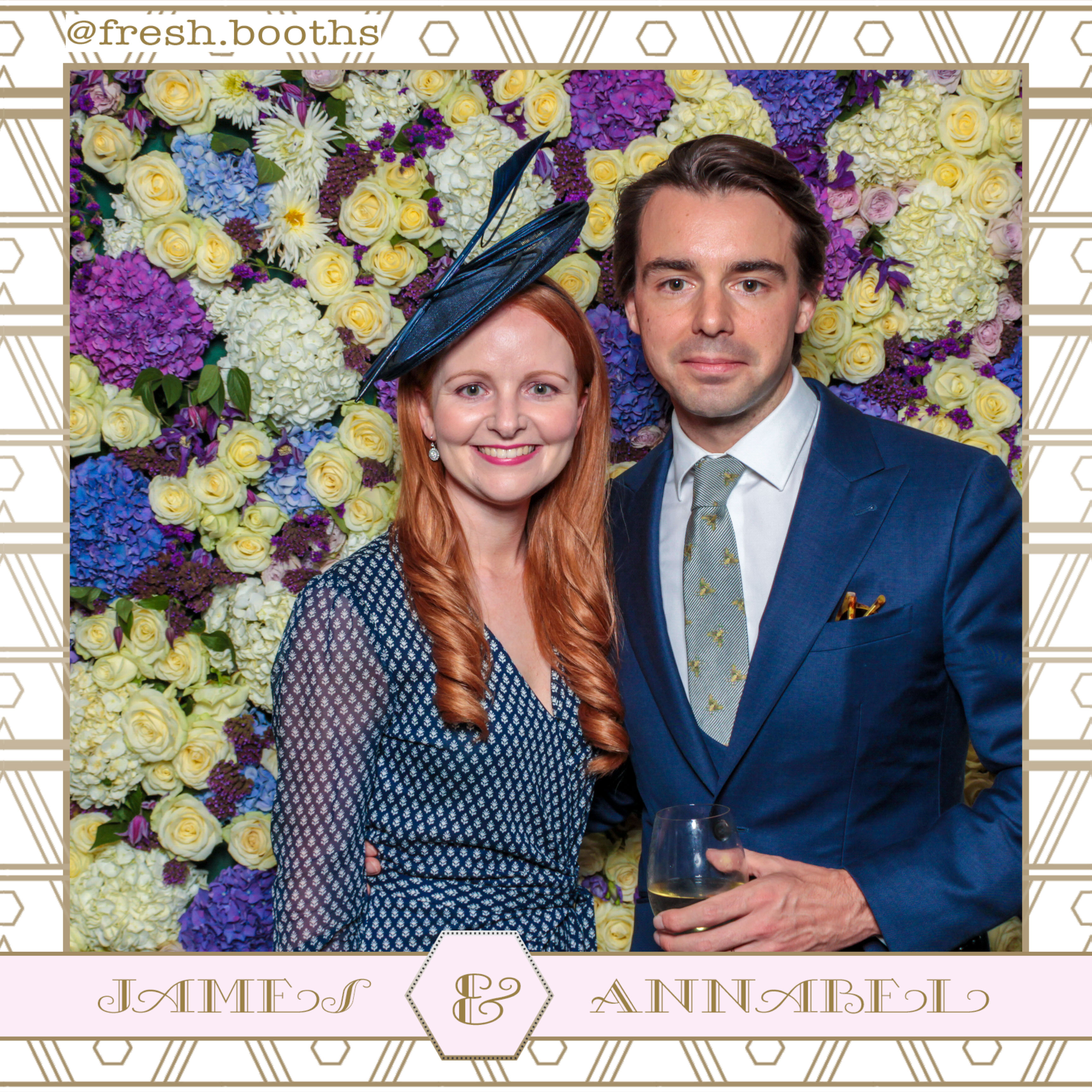 James & Annabel Wedding | View more photos from the event at gallery.freshbooths.com/u/FreshBooths/James-Annabel-Wedding