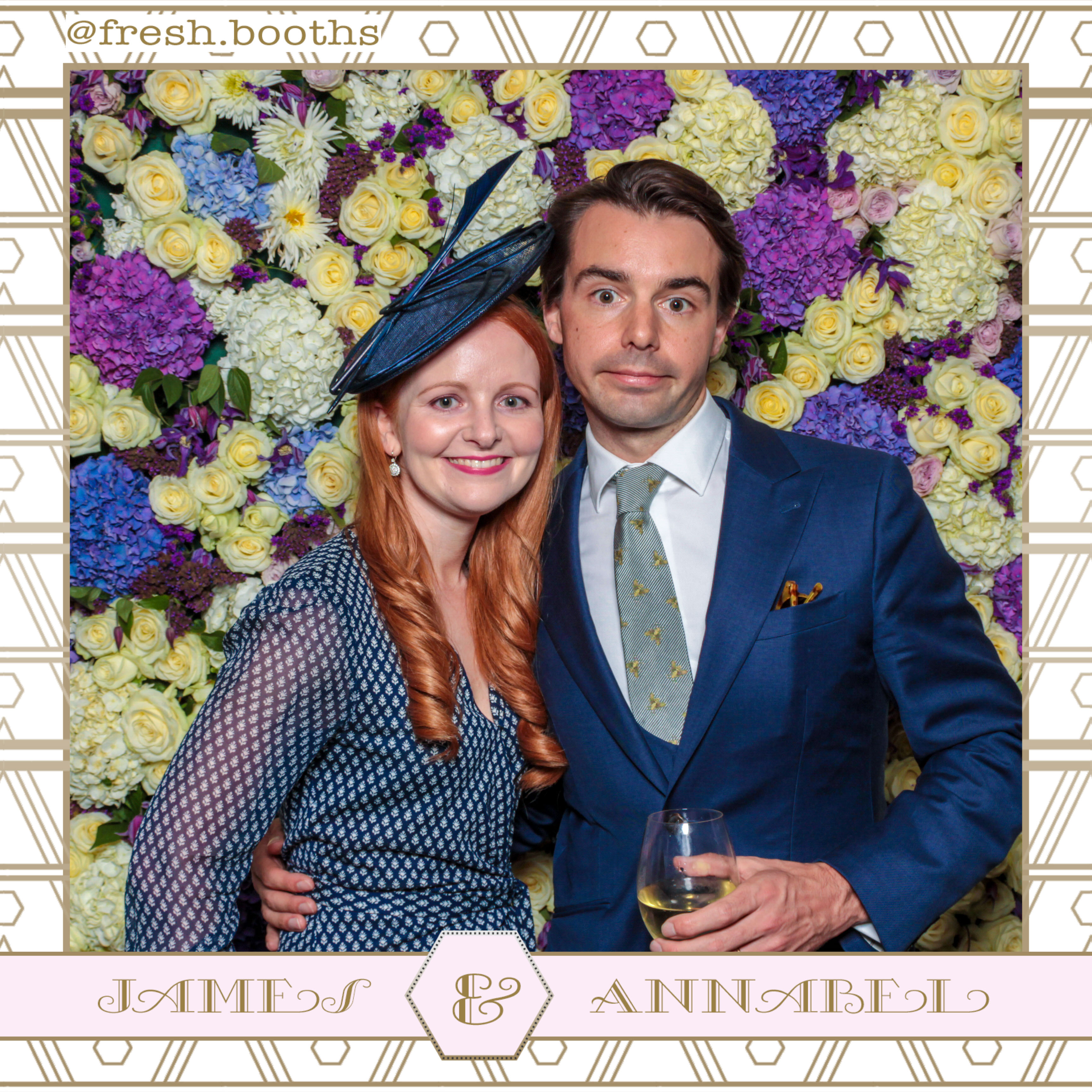 James & Annabel Wedding | View more photos from the event at gallery.freshbooths.com/u/FreshBooths/James-Annabel-Wedding