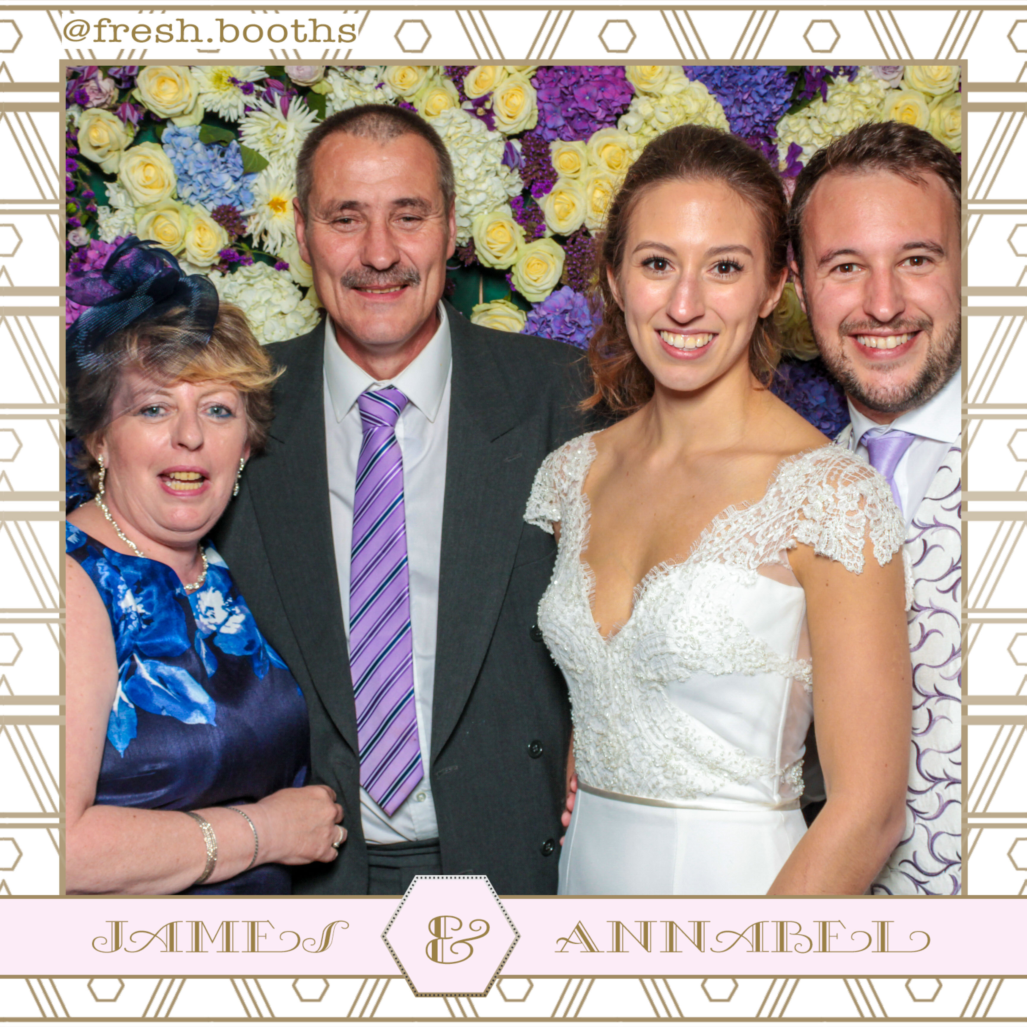 James & Annabel Wedding | View more photos from the event at gallery.freshbooths.com/u/FreshBooths/James-Annabel-Wedding
