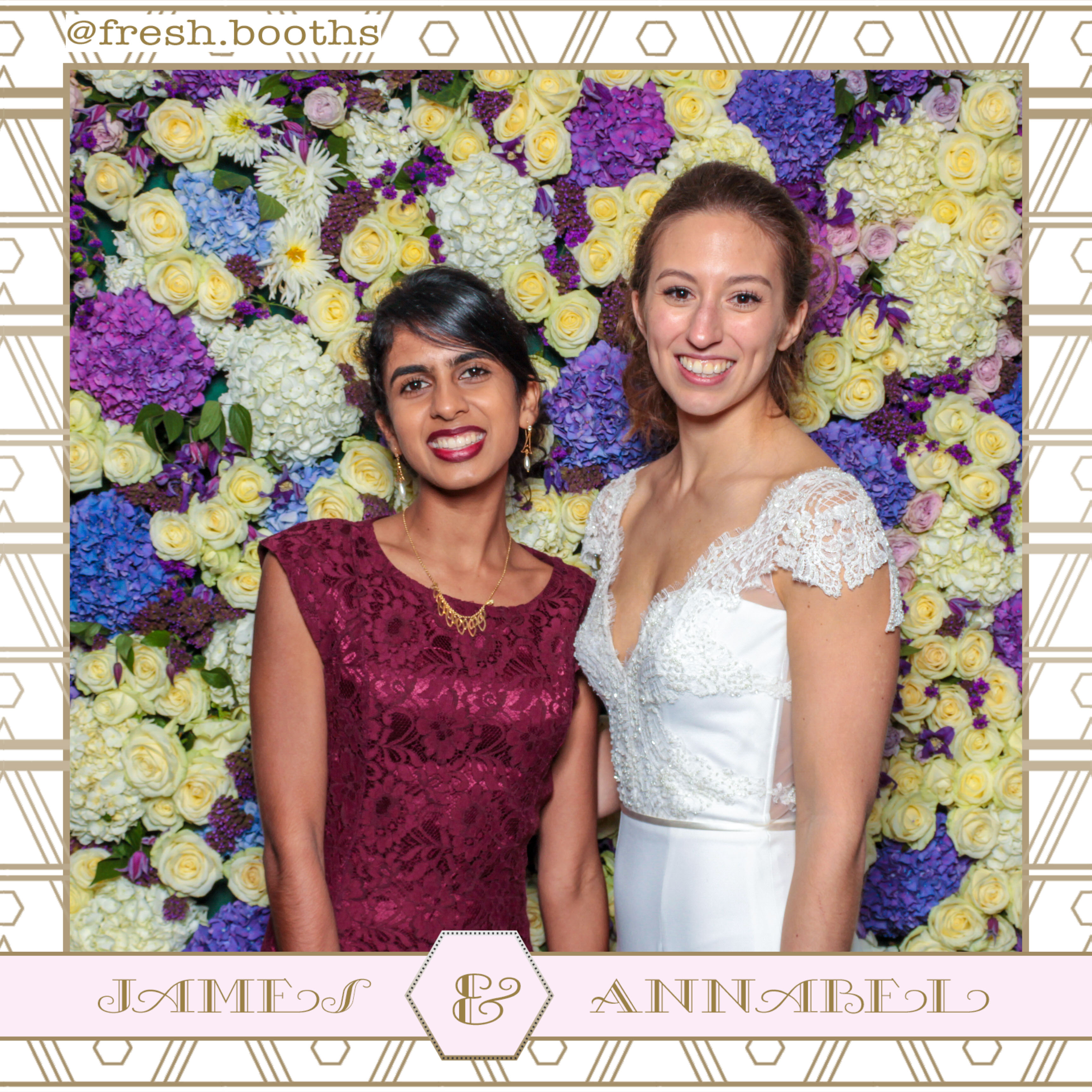 James & Annabel Wedding | View more photos from the event at gallery.freshbooths.com/u/FreshBooths/James-Annabel-Wedding